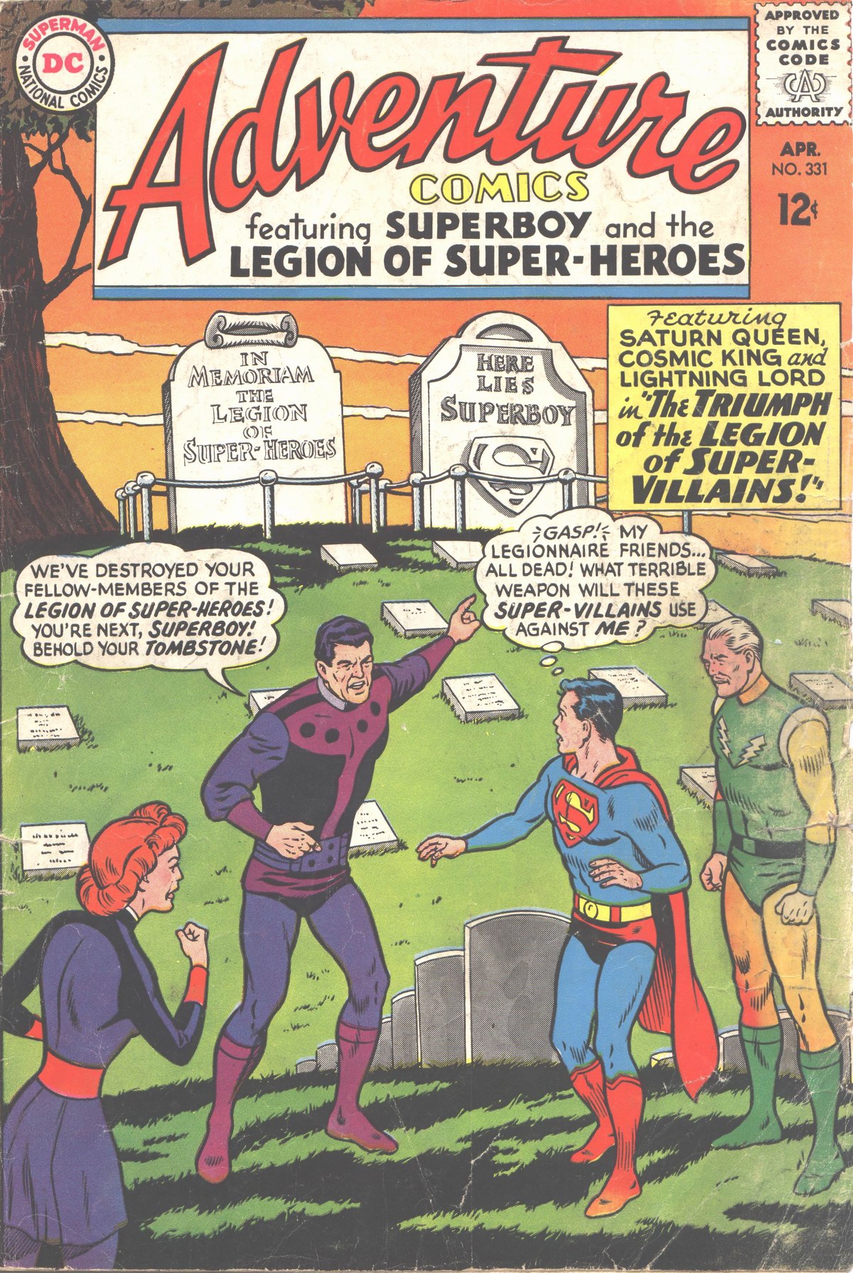 Read online Adventure Comics (1938) comic -  Issue #331 - 1