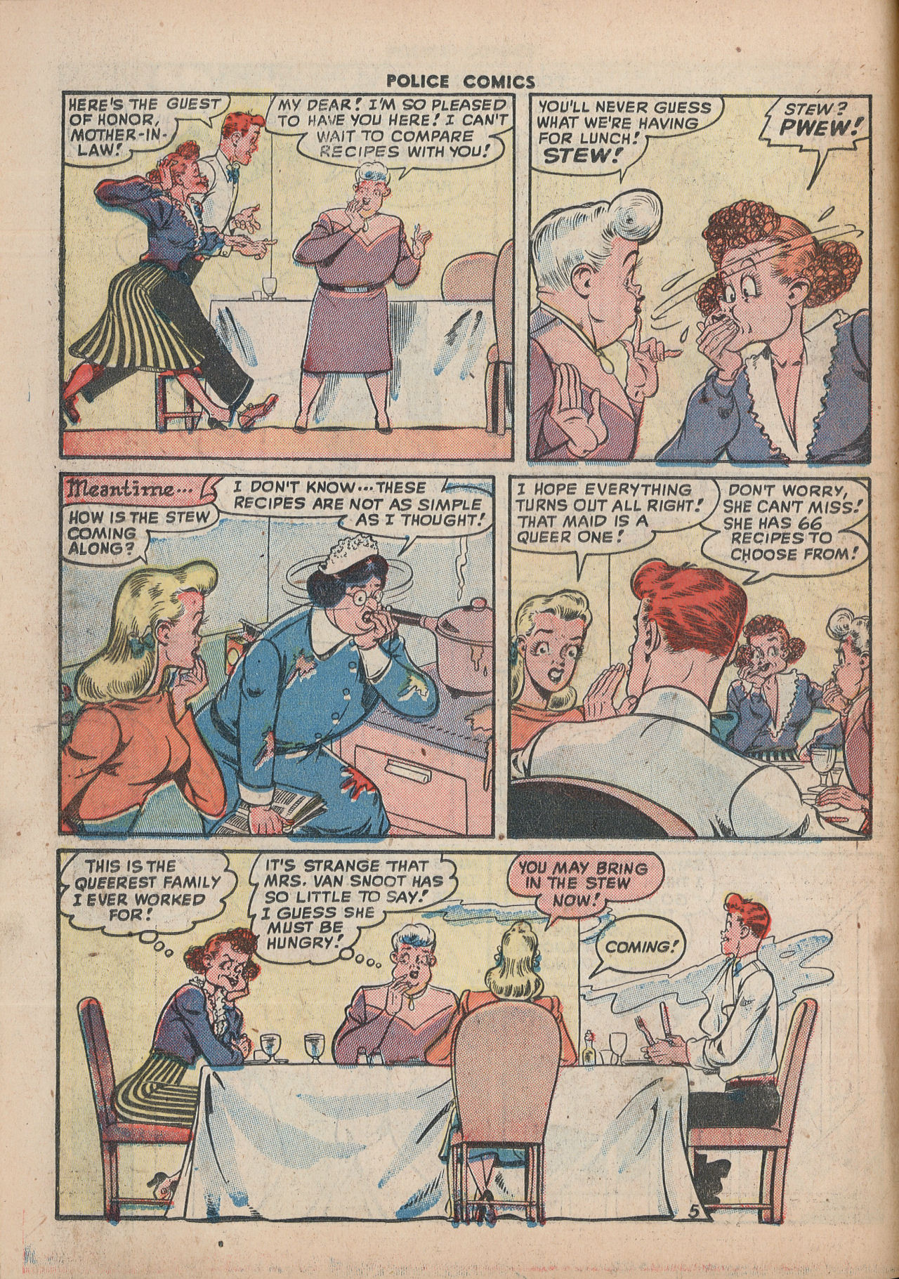 Read online Police Comics comic -  Issue #86 - 24
