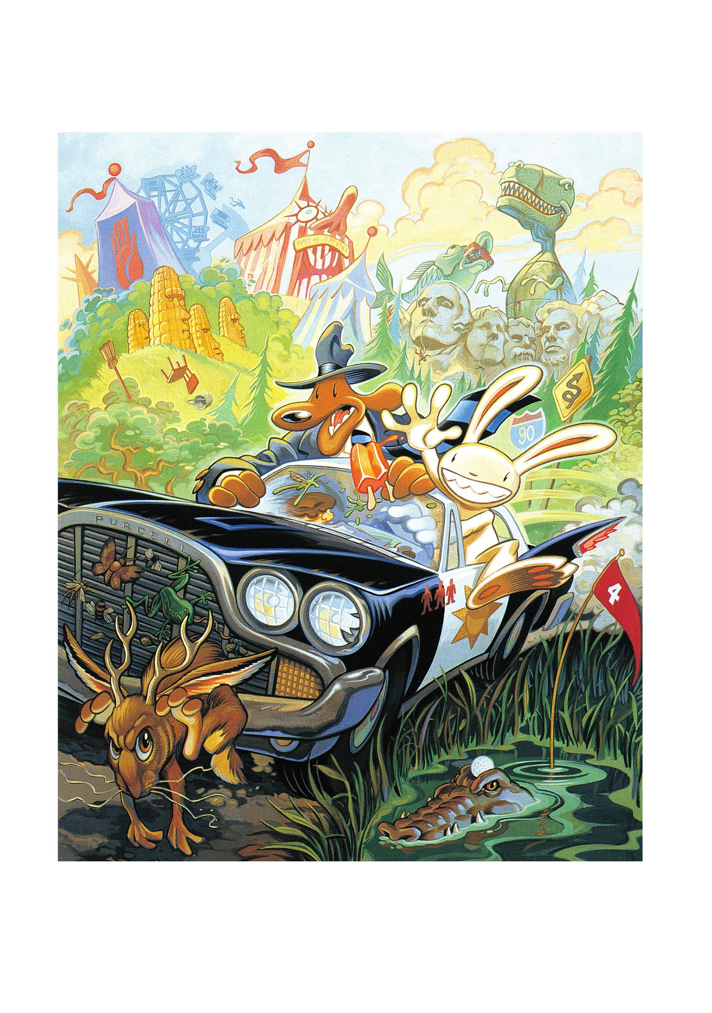 Read online Sam & Max Surfin' The Highway comic -  Issue # TPB - 187