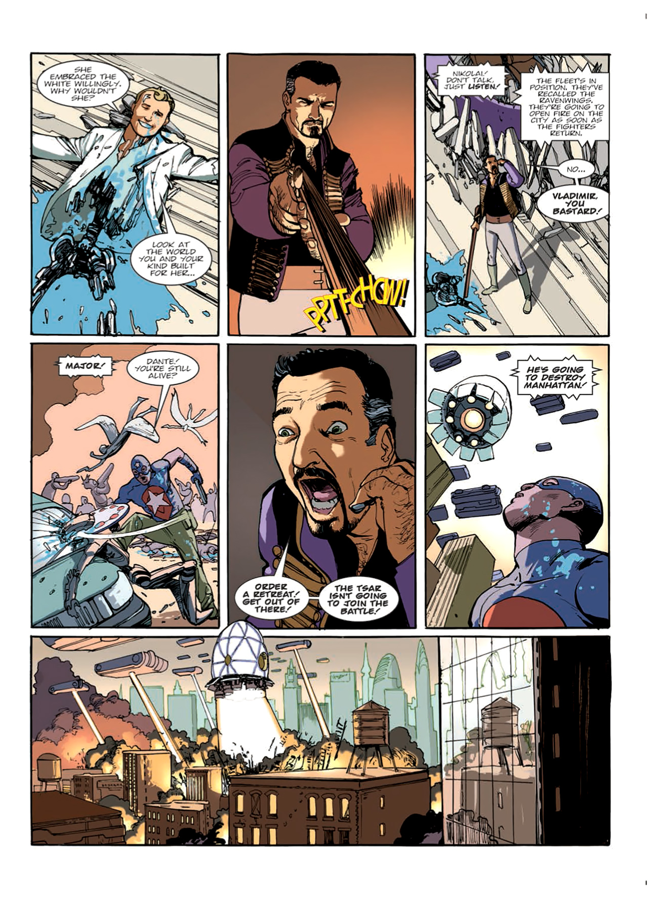 Read online Nikolai Dante comic -  Issue # TPB 9 - 64