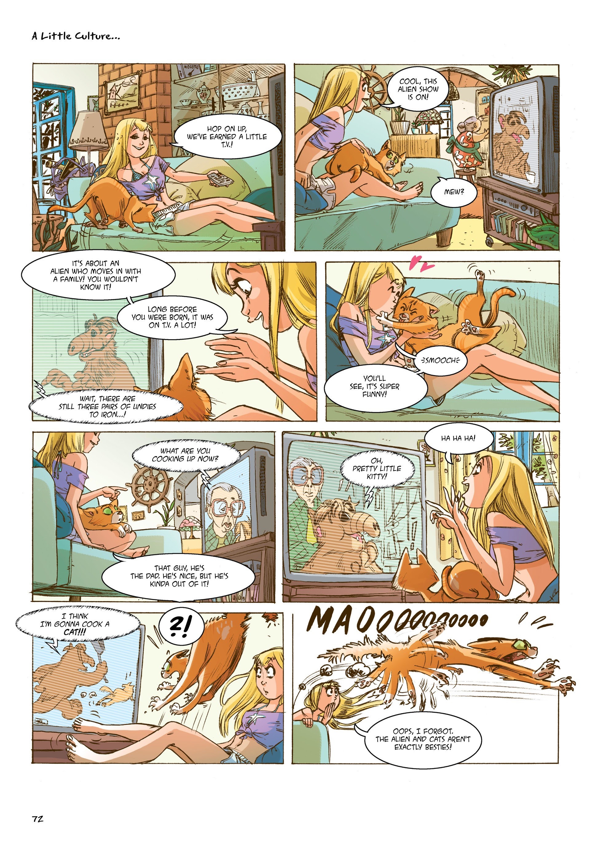 Read online Cats! Purrfect Strangers comic -  Issue # TPB (Part 1) - 73