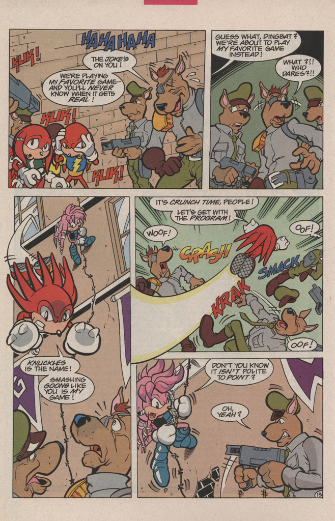Read online Knuckles the Echidna comic -  Issue #6 - 20