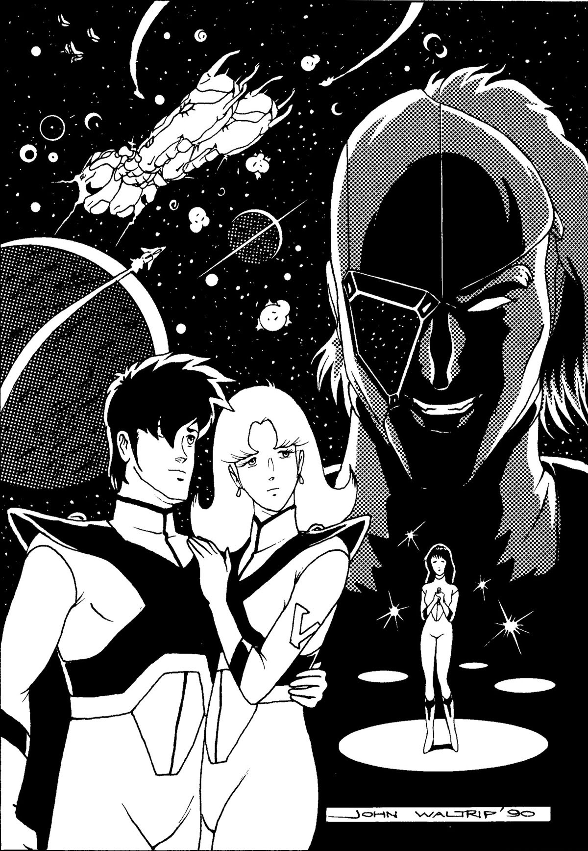 Read online Robotech II: The Sentinels - The Marriage of Rick Hunter and Lisa Hayes comic -  Issue # TPB 2 - 57
