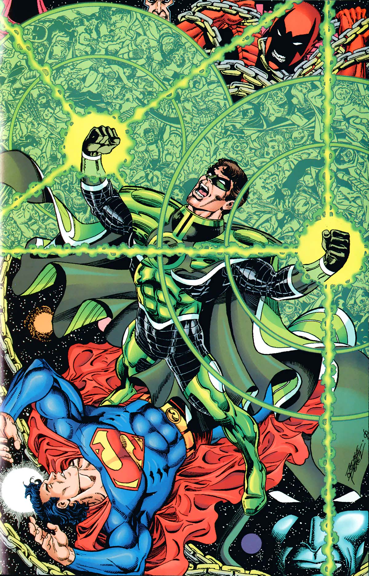 Read online Green Lantern Gallery comic -  Issue # Full - 32