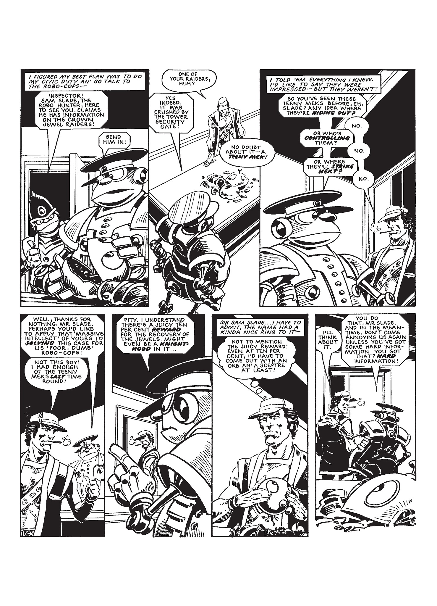 Read online Robo-Hunter: The Droid Files comic -  Issue # TPB 2 - 127