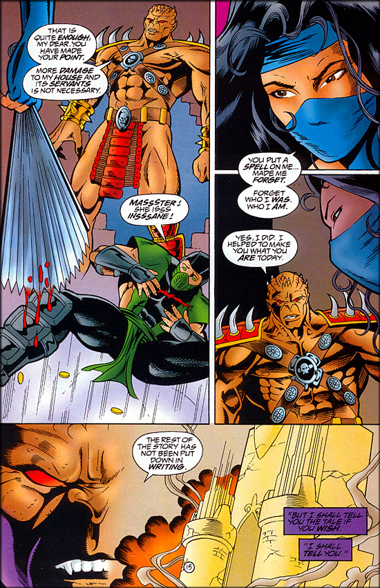 Read online Mortal Kombat: Kitana And Mileena comic -  Issue # Full - 16