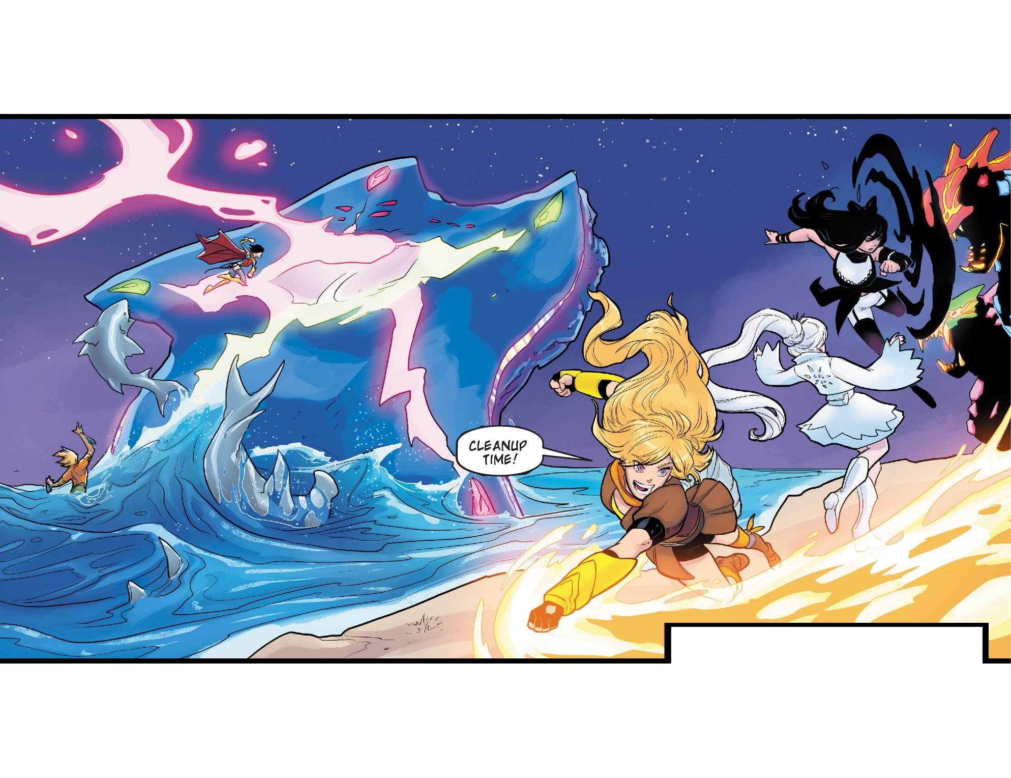 Read online RWBY/Justice League comic -  Issue #13 - 13