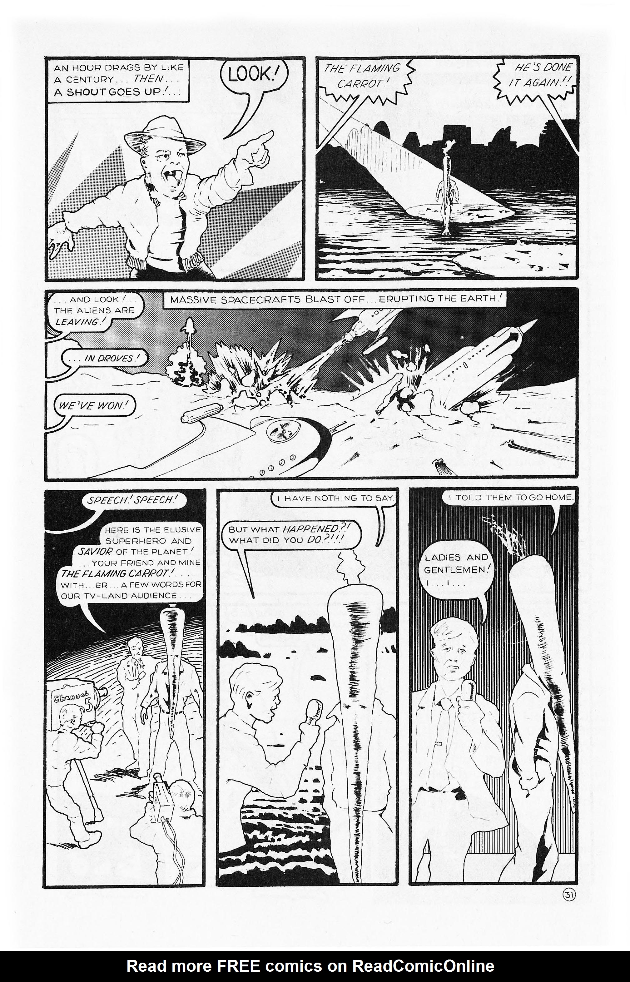 Read online Flaming Carrot Comics (1984) comic -  Issue #1 - 33