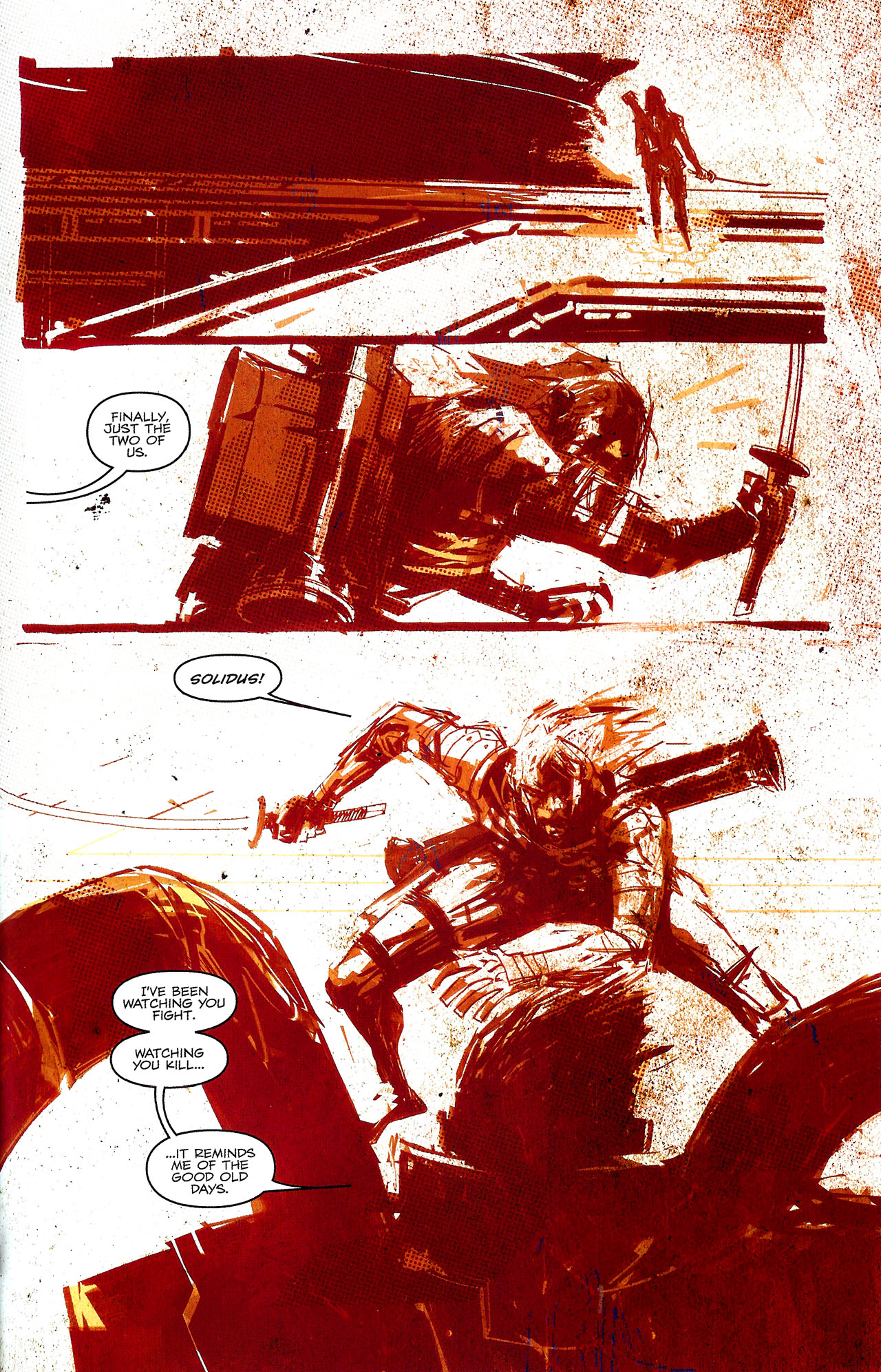 Read online Metal Gear Solid: Sons of Liberty comic -  Issue #10 - 19