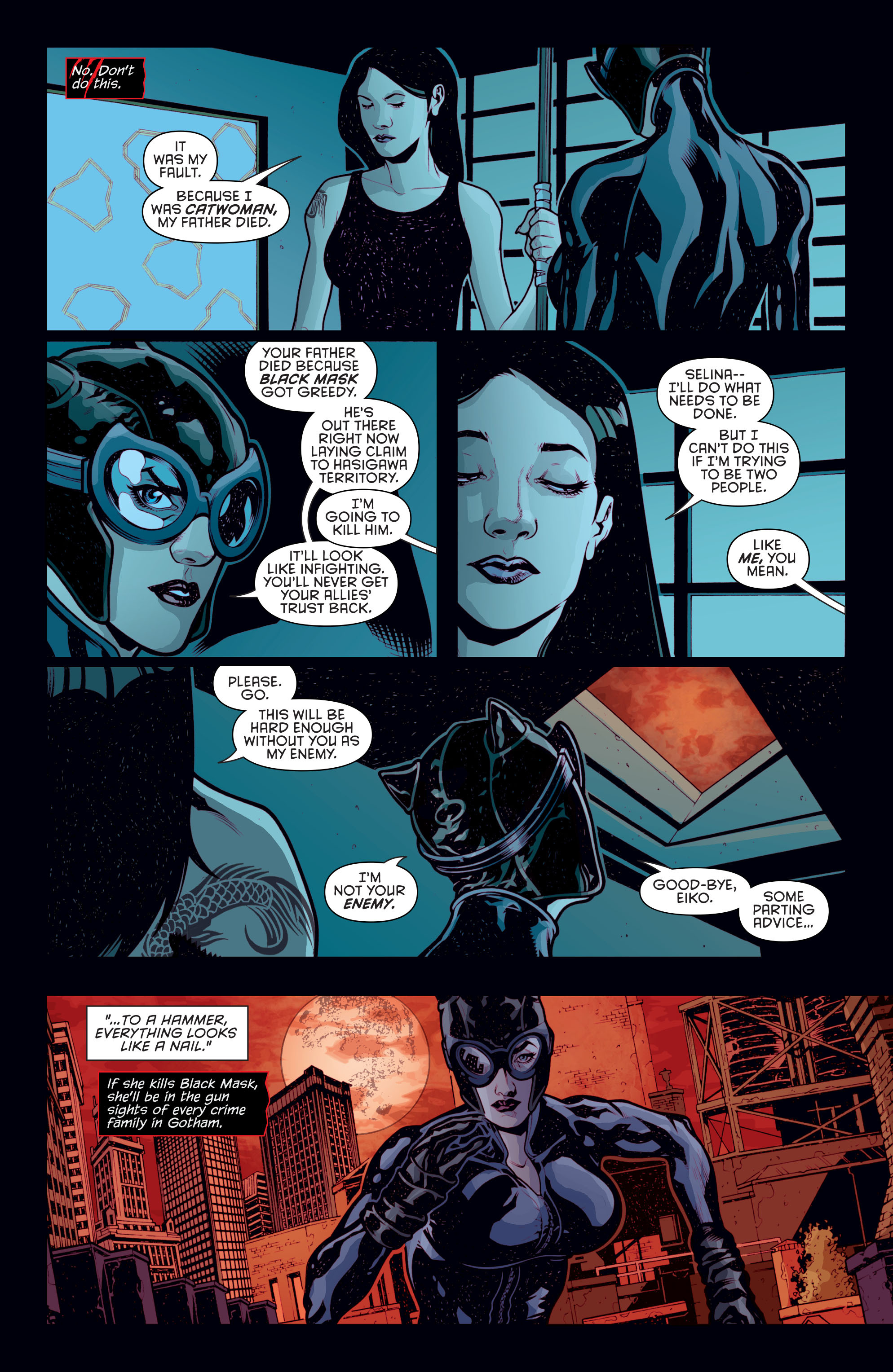 Read online Catwoman (2011) comic -  Issue #45 - 9