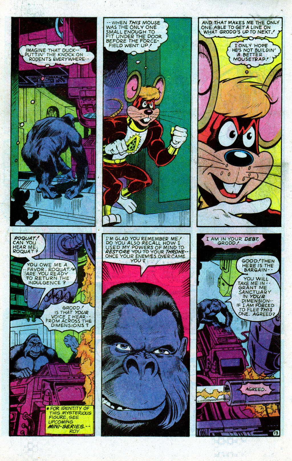 Read online Captain Carrot and His Amazing Zoo Crew! comic -  Issue #20 - 12