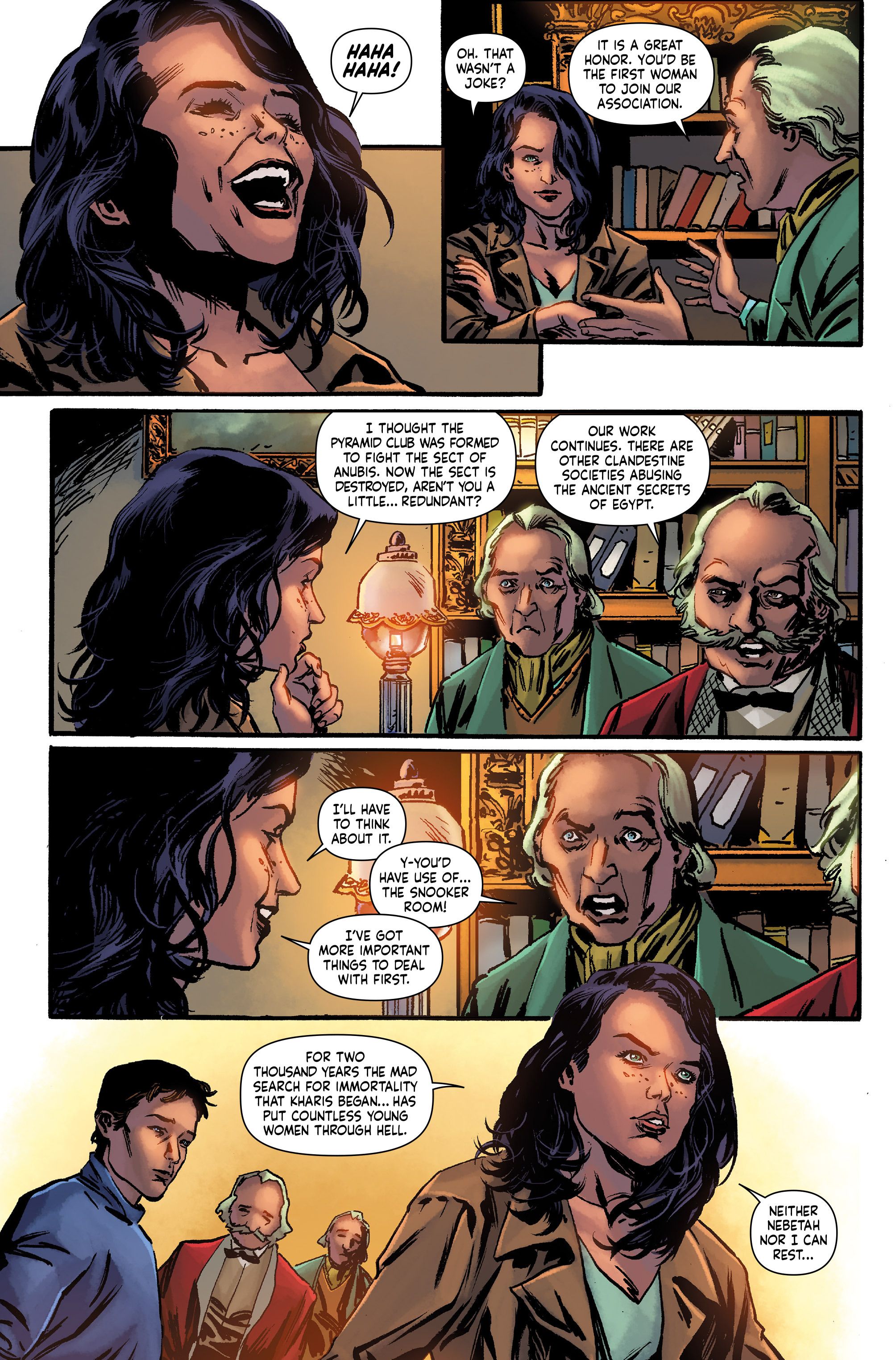 Read online The Mummy comic -  Issue #5 - 25