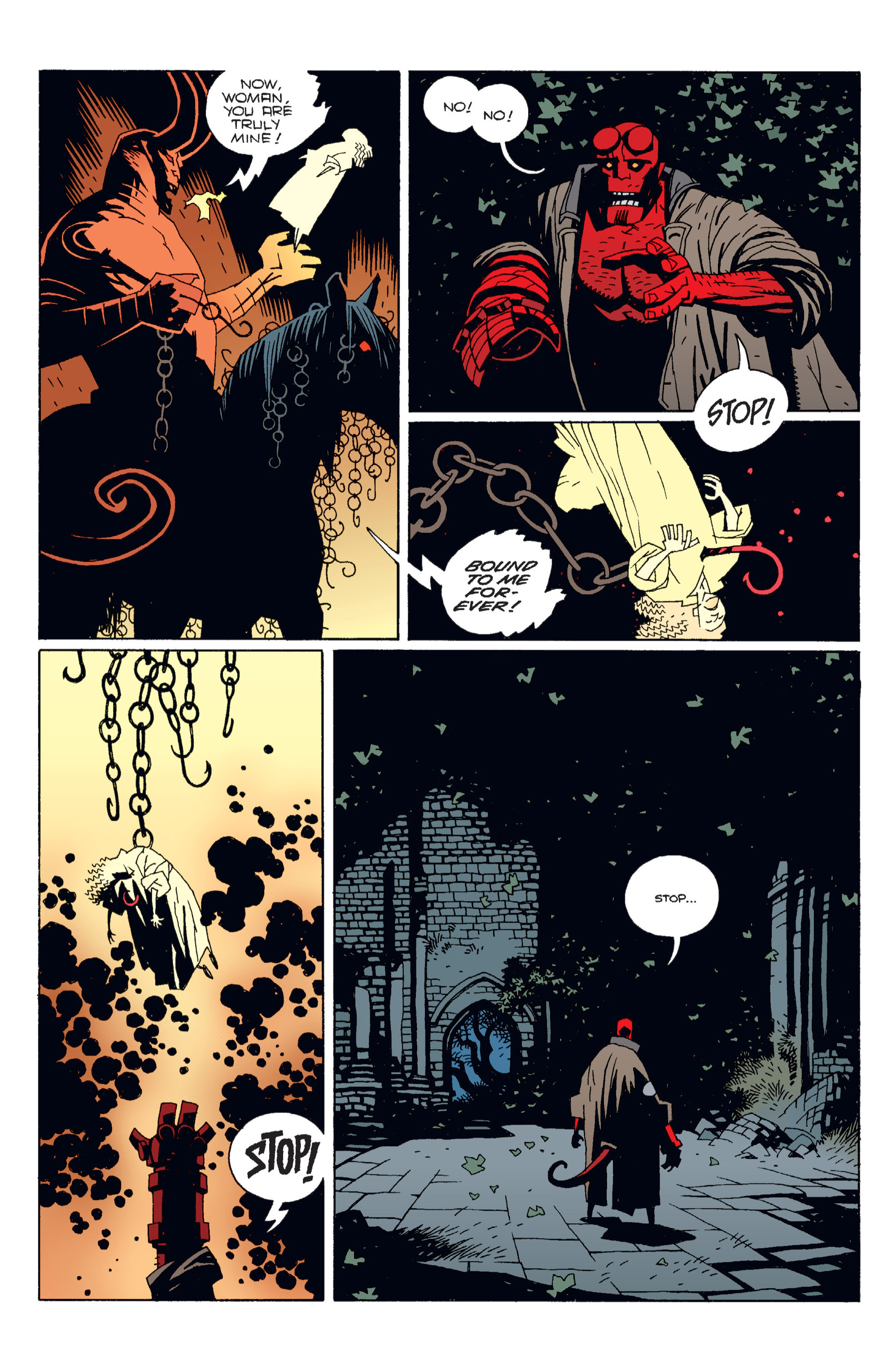 Read online Hellboy comic -  Issue #3 - 79