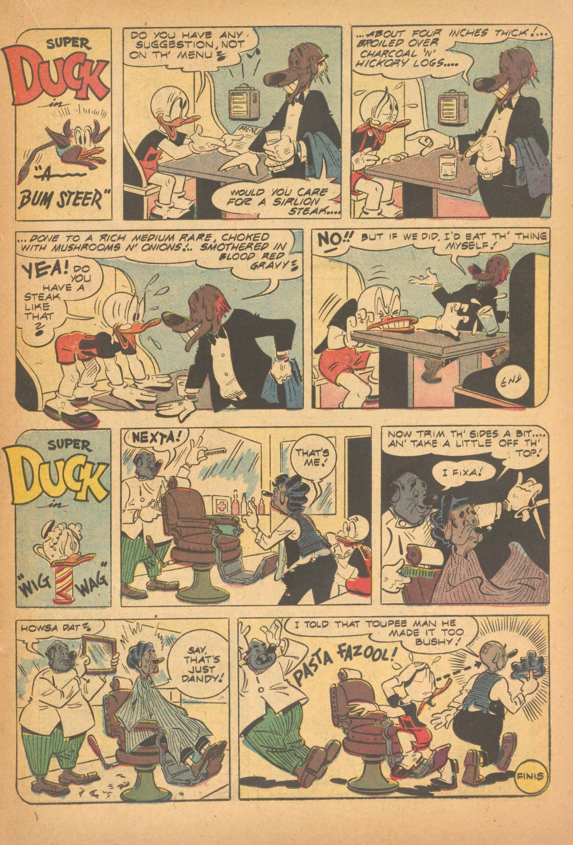 Read online Super Duck Comics comic -  Issue #58 - 21