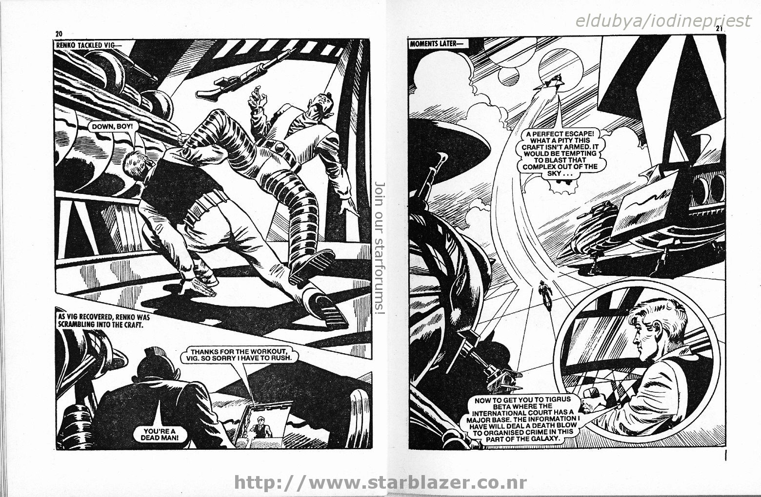 Read online Starblazer comic -  Issue #212 - 12