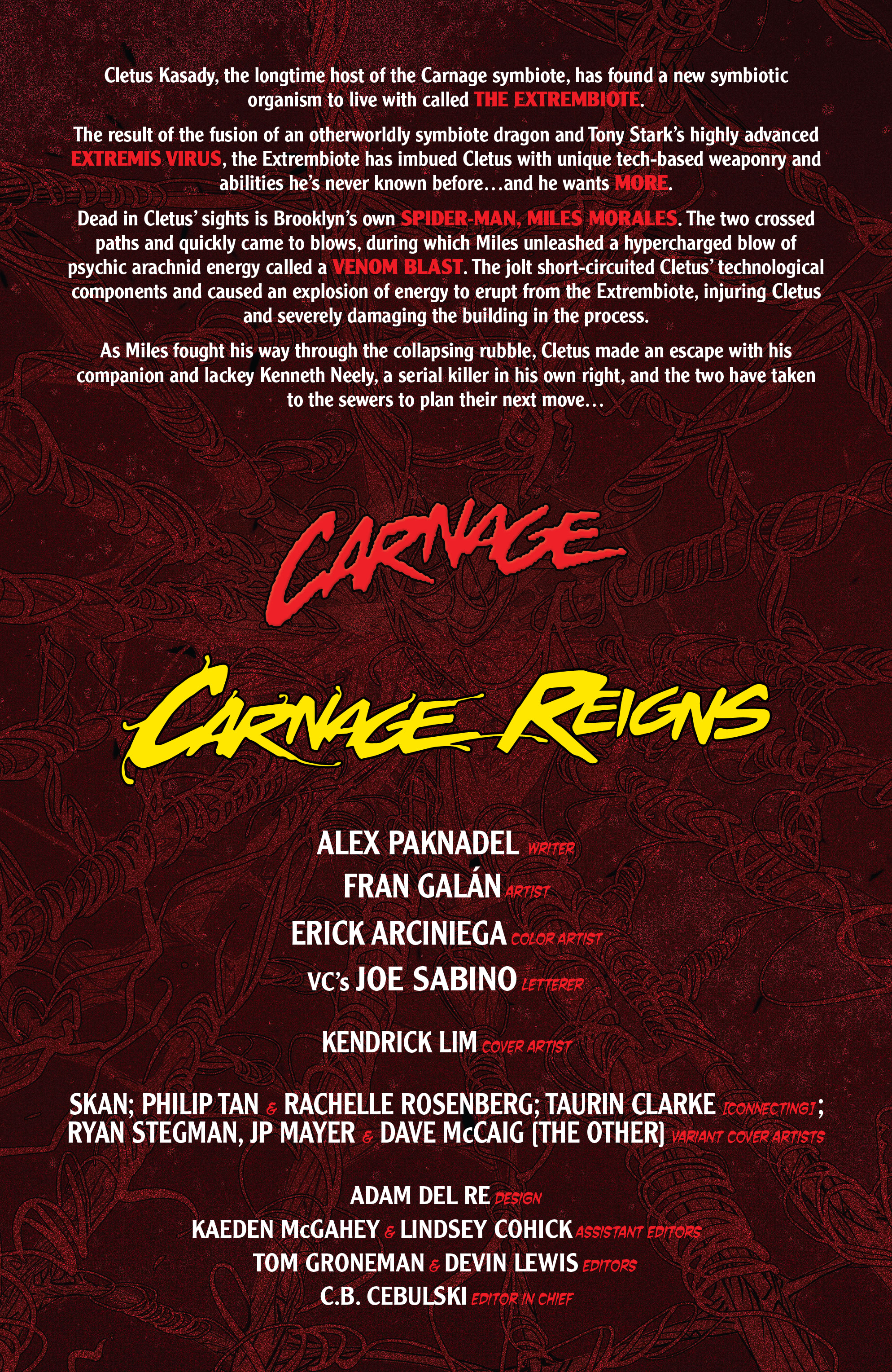 Read online Carnage (2022) comic -  Issue #13 - 2