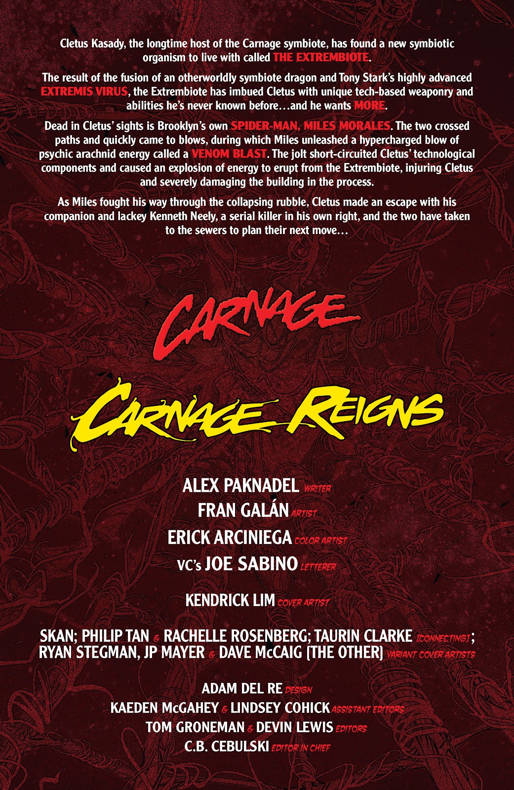 Carnage (2022) issue 13 - Page 2