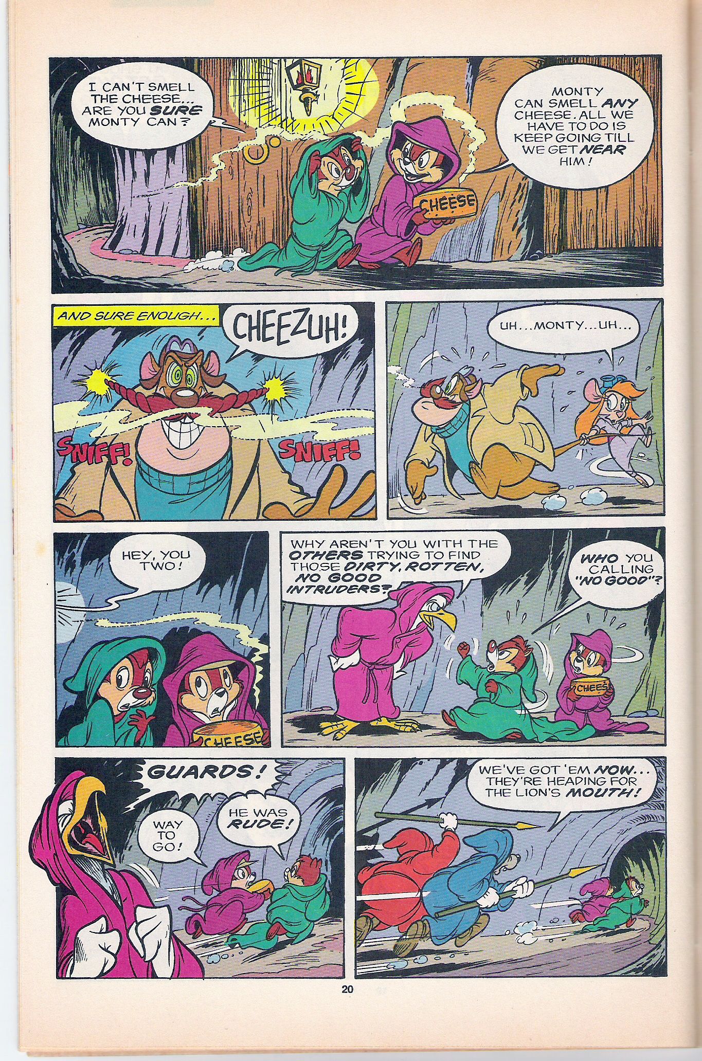 Read online Disney's Chip 'N Dale Rescue Rangers comic -  Issue #5 - 26