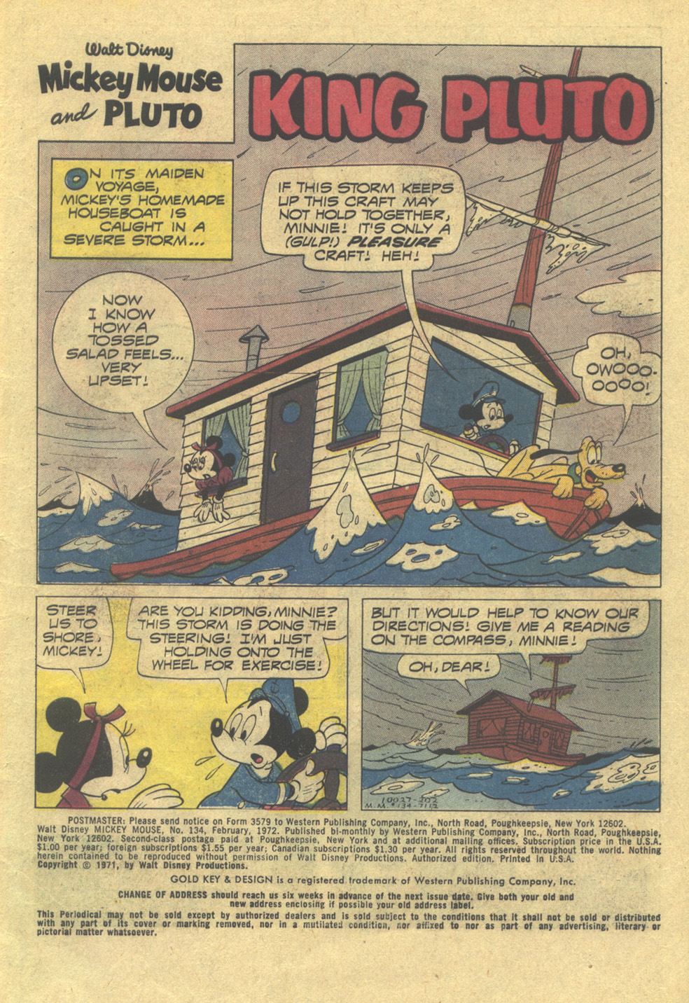 Read online Walt Disney's Mickey Mouse comic -  Issue #134 - 3