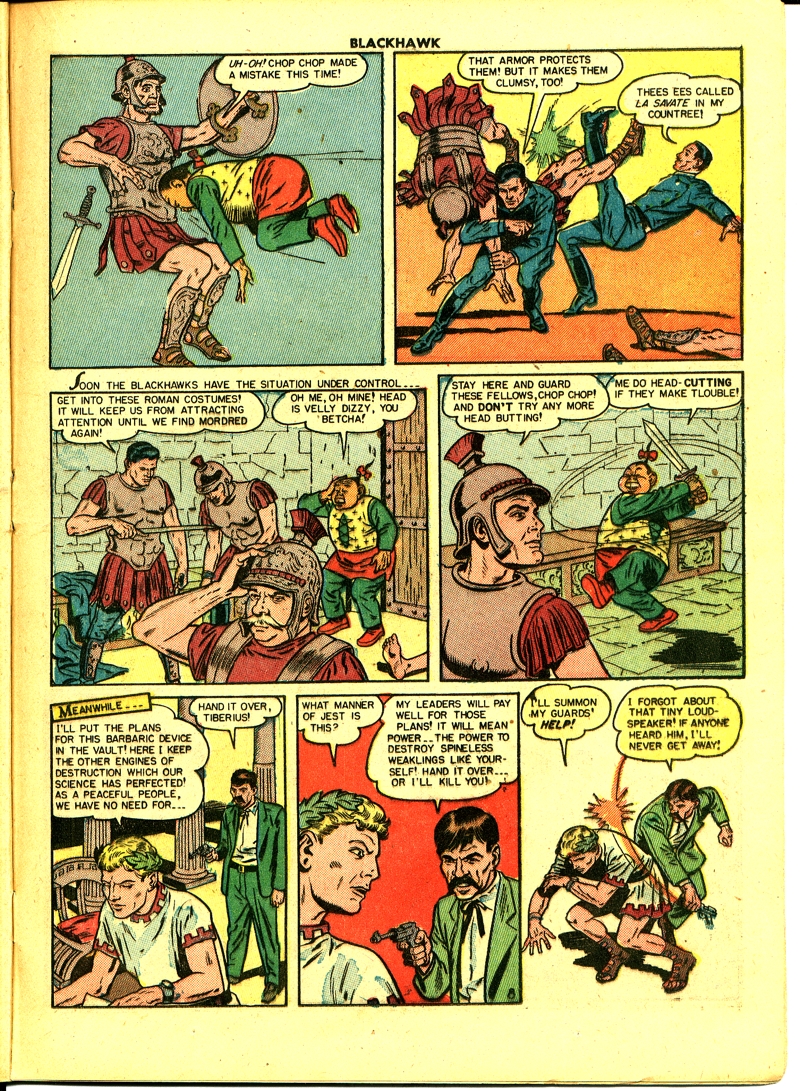 Read online Blackhawk (1957) comic -  Issue #42 - 23