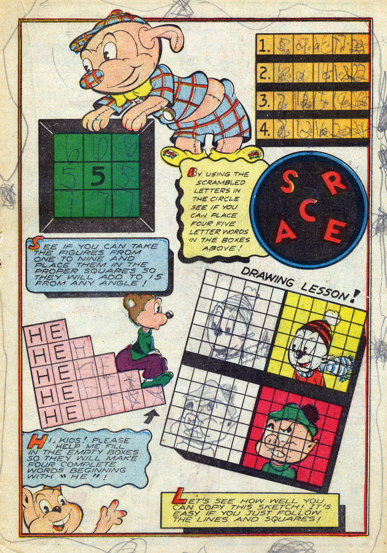 Read online Ziggy Pig-Silly Seal Comics (1944) comic -  Issue #3 - 19