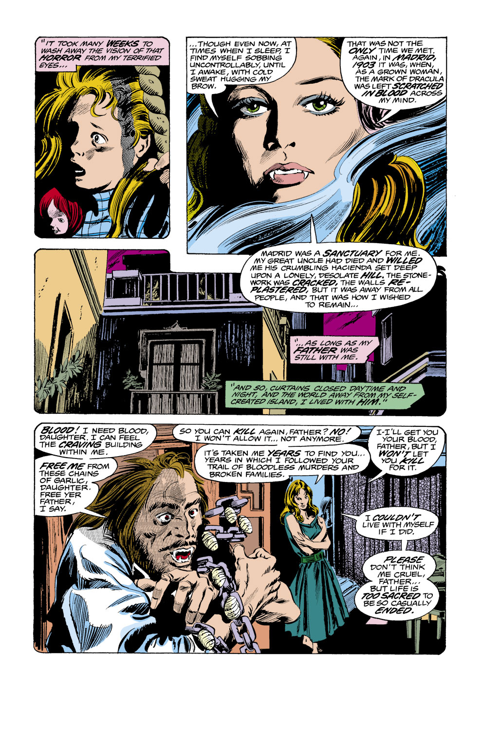 Read online Tomb of Dracula (1972) comic -  Issue #48 - 7