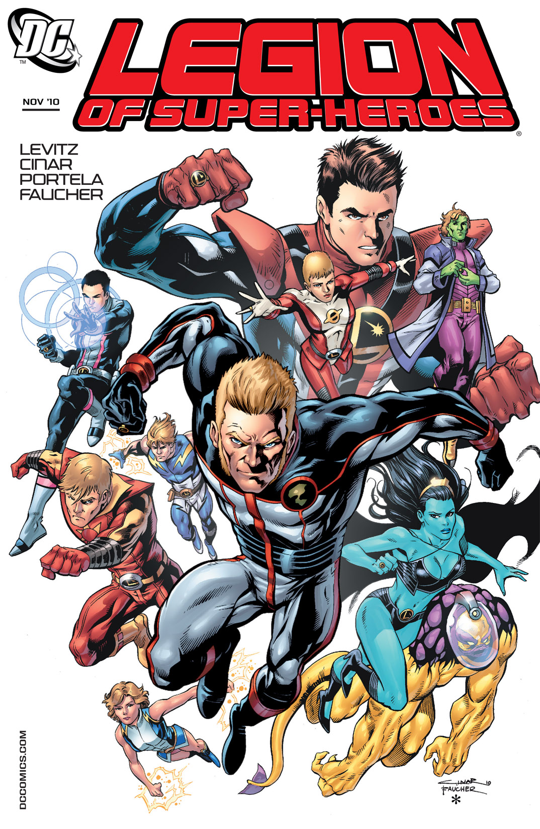 Read online Legion of Super-Heroes (2010) comic -  Issue #5 - 1