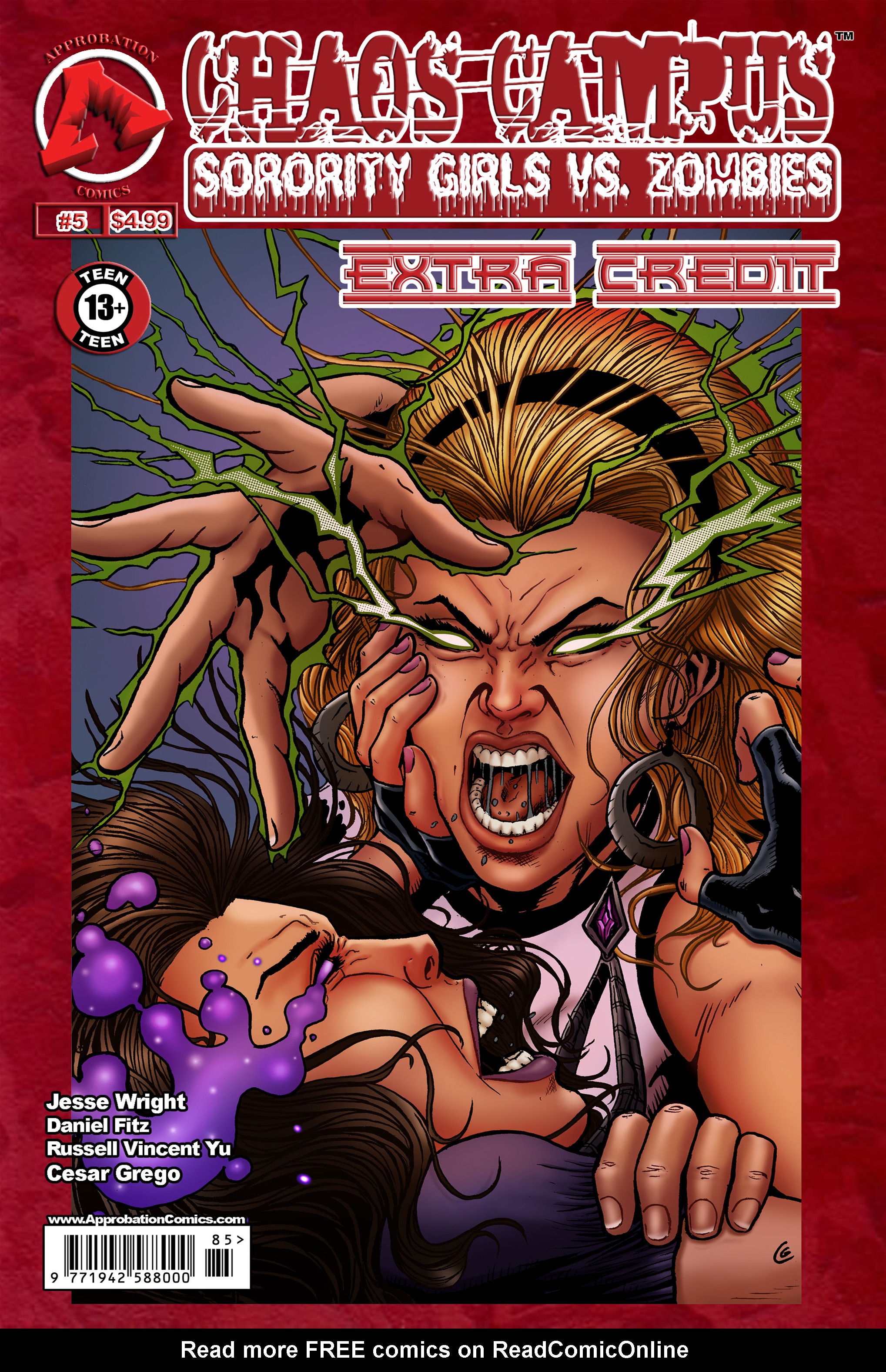 Read online Chaos Campus: Extra Credit comic -  Issue #5 - 1