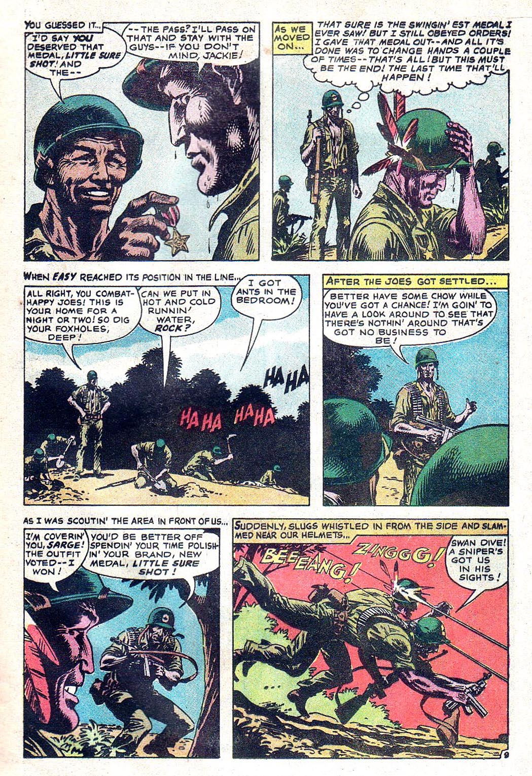 Read online Our Army at War (1952) comic -  Issue #178 - 13