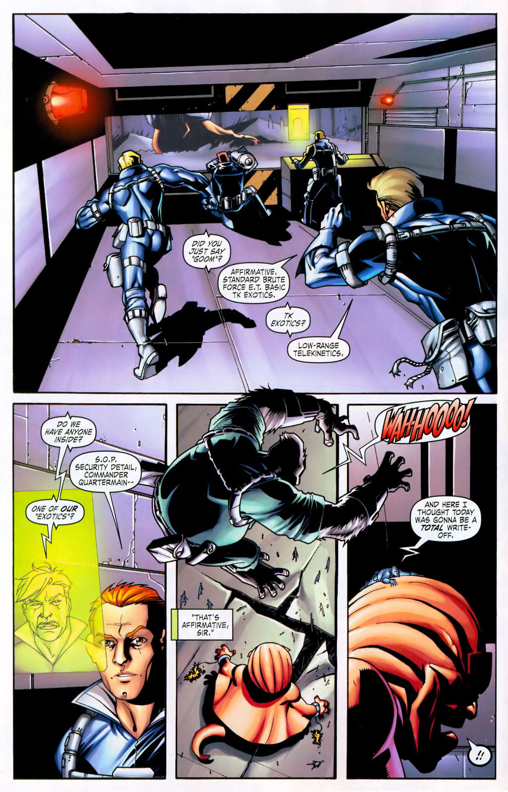 Read online Nick Fury's Howling Commandos comic -  Issue #4 - 5