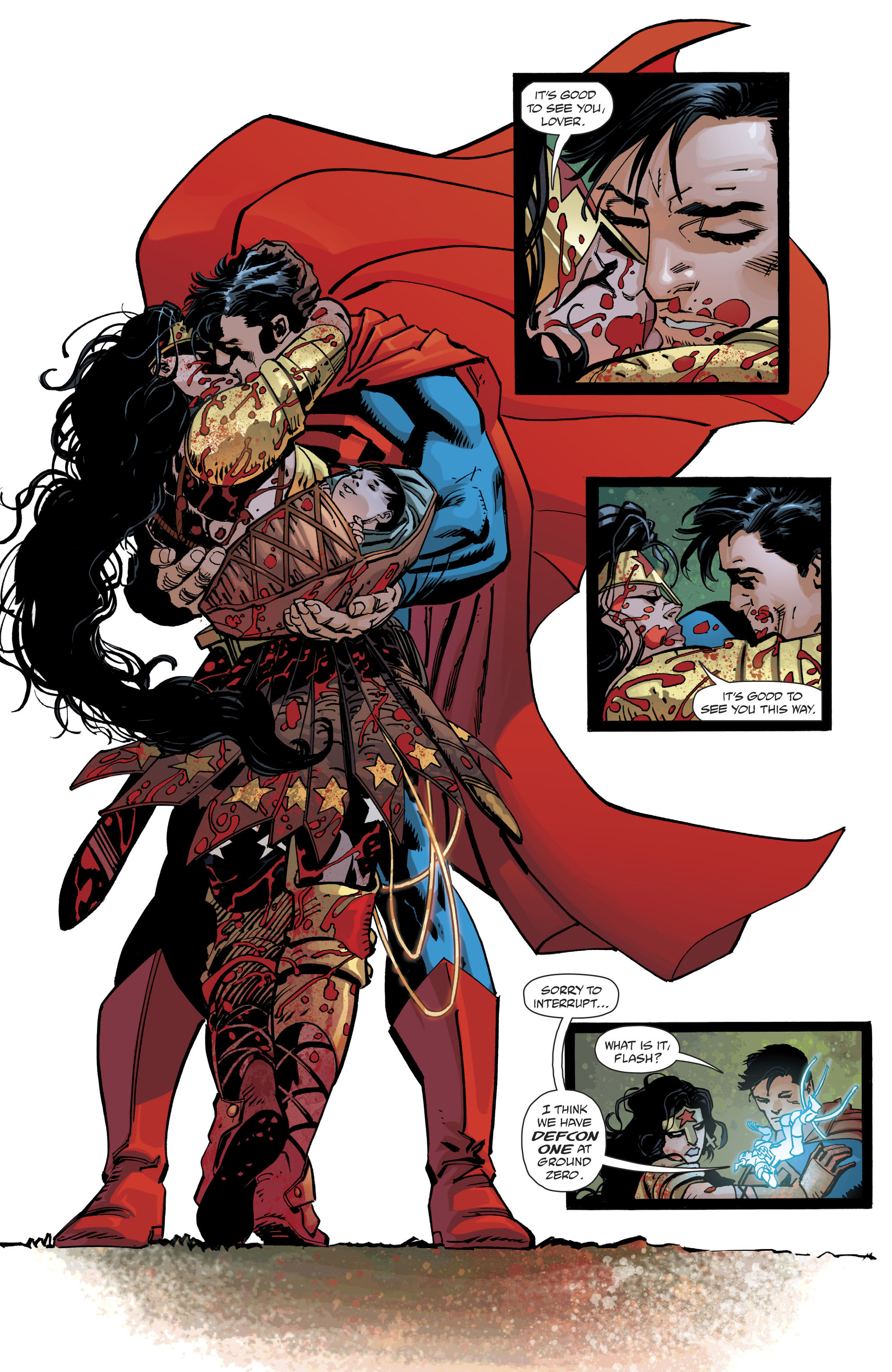 Read online Dark Knight III: The Master Race comic -  Issue #8 - 28
