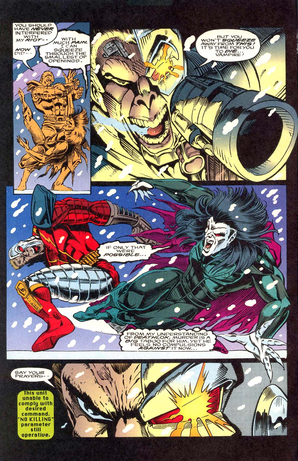Read online Morbius: The Living Vampire (1992) comic -  Issue #19 - 3