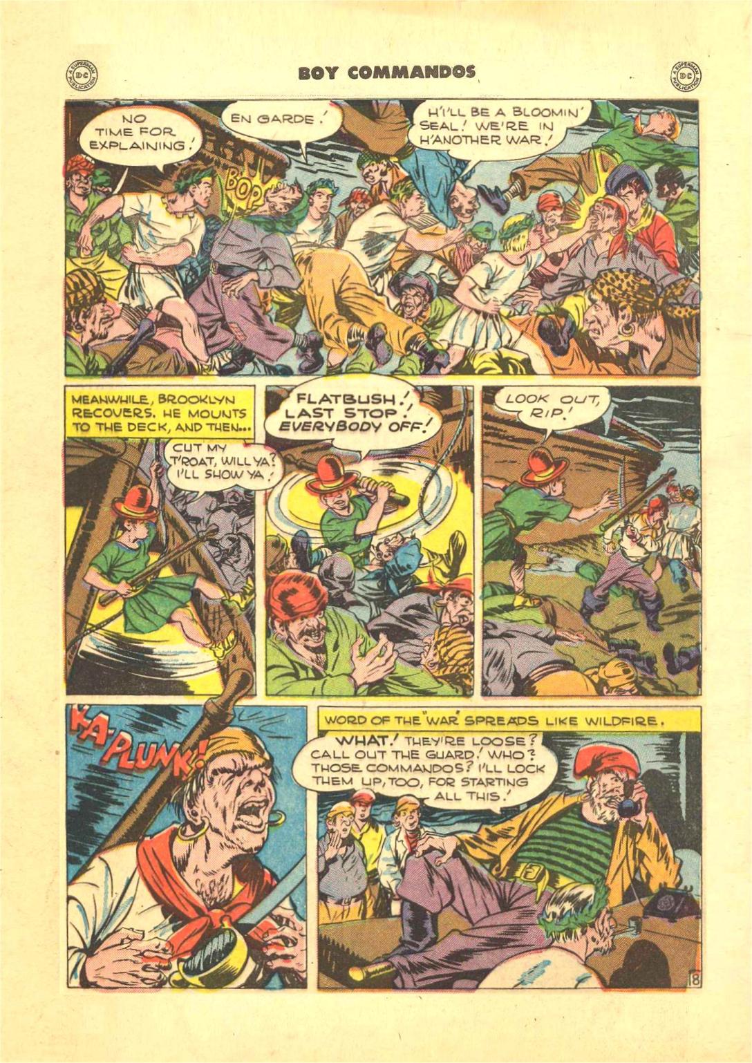 Read online Boy Commandos comic -  Issue #14 - 10