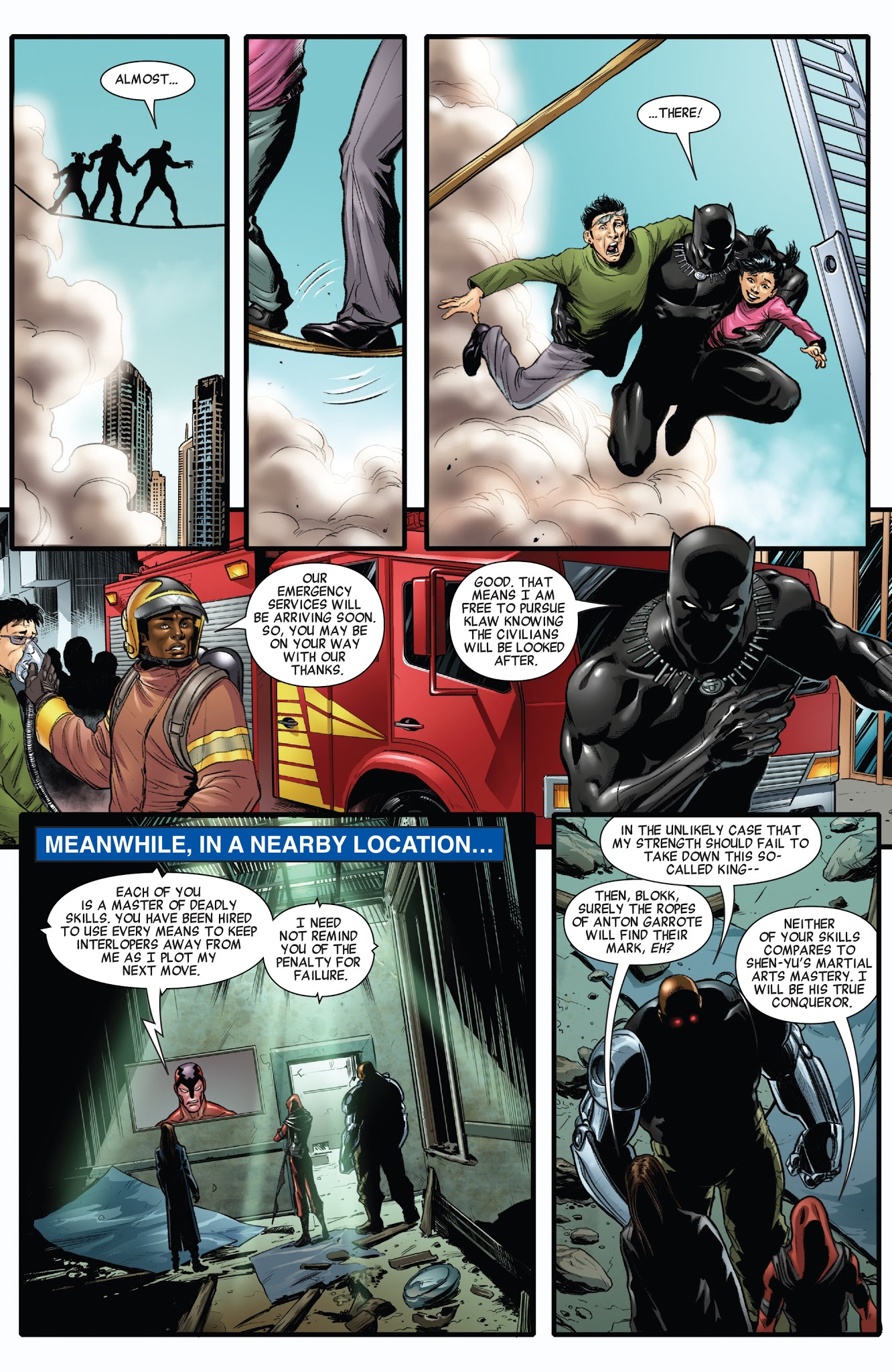 Read online Black Panther: The Sound and the Fury comic -  Issue # Full - 14