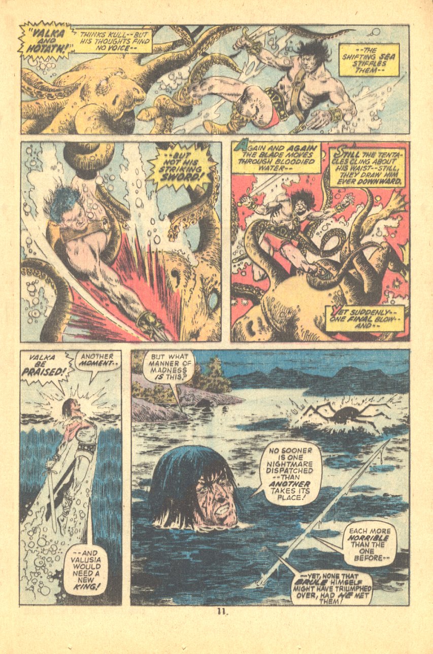 Read online Kull, the Conqueror (1971) comic -  Issue #7 - 9