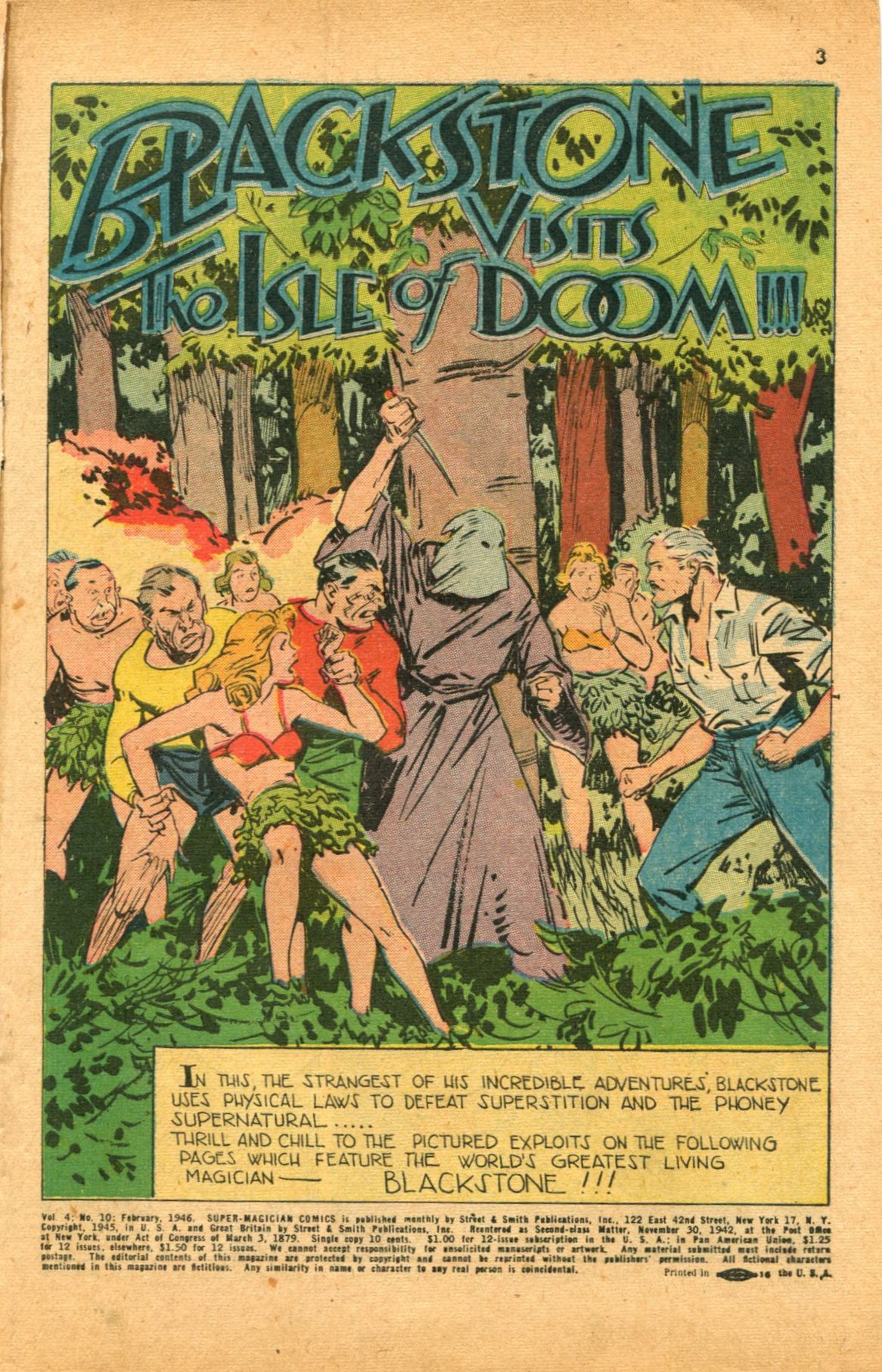 Read online Super-Magician Comics comic -  Issue #46 - 3