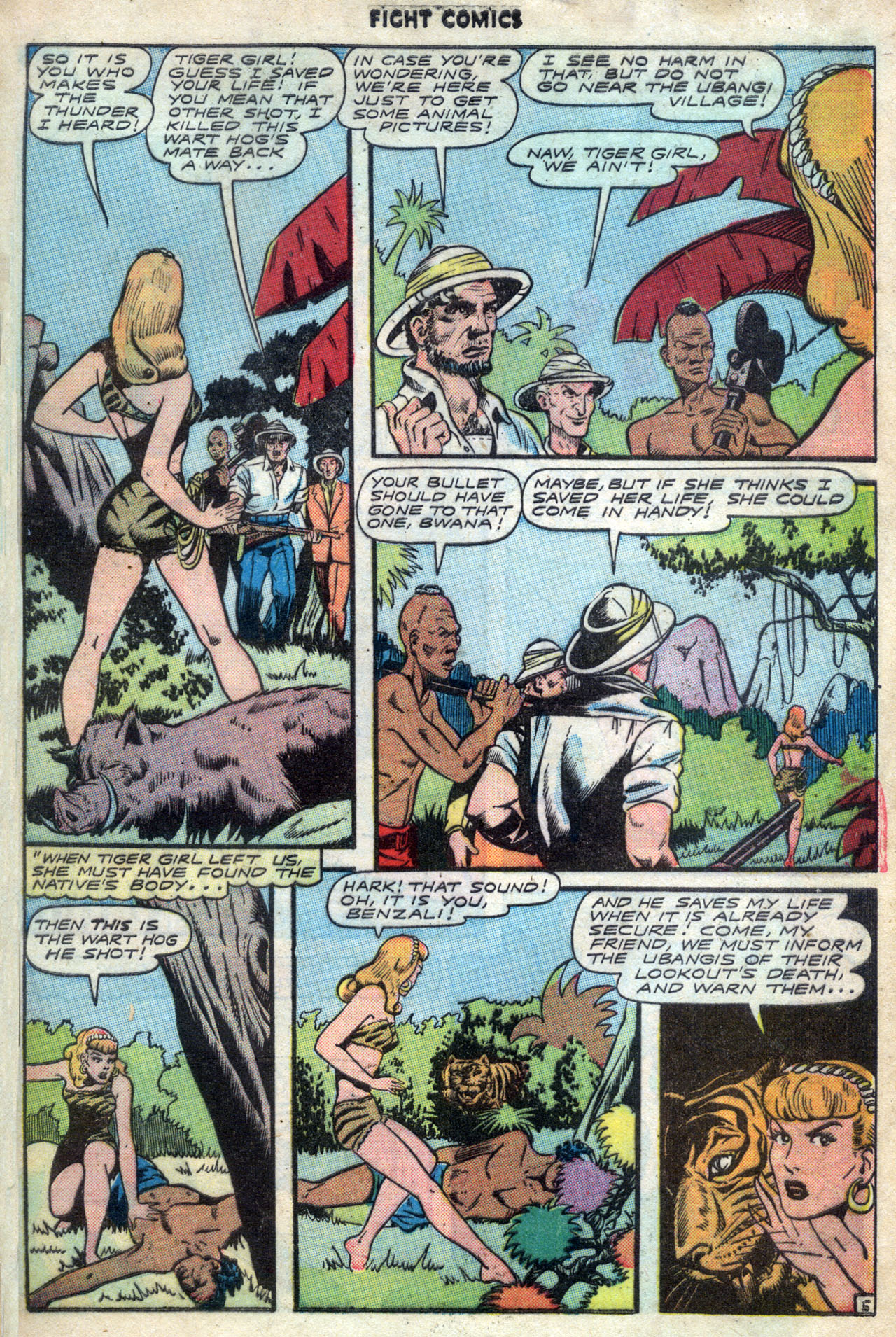 Read online Fight Comics comic -  Issue #45 - 45