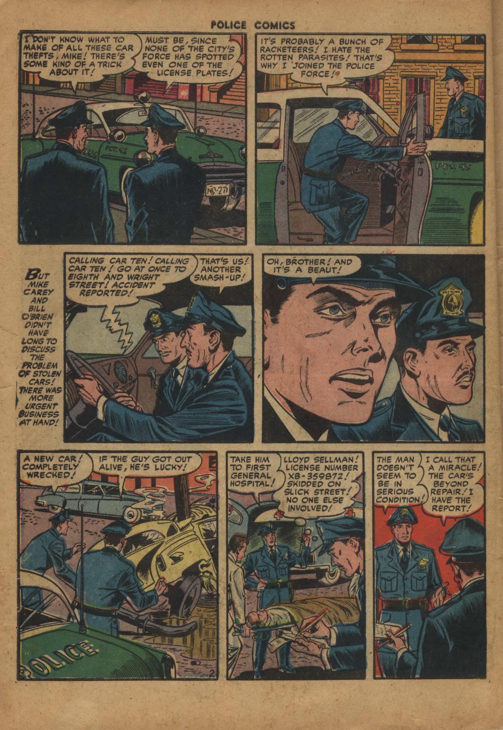 Read online Police Comics comic -  Issue #119 - 30