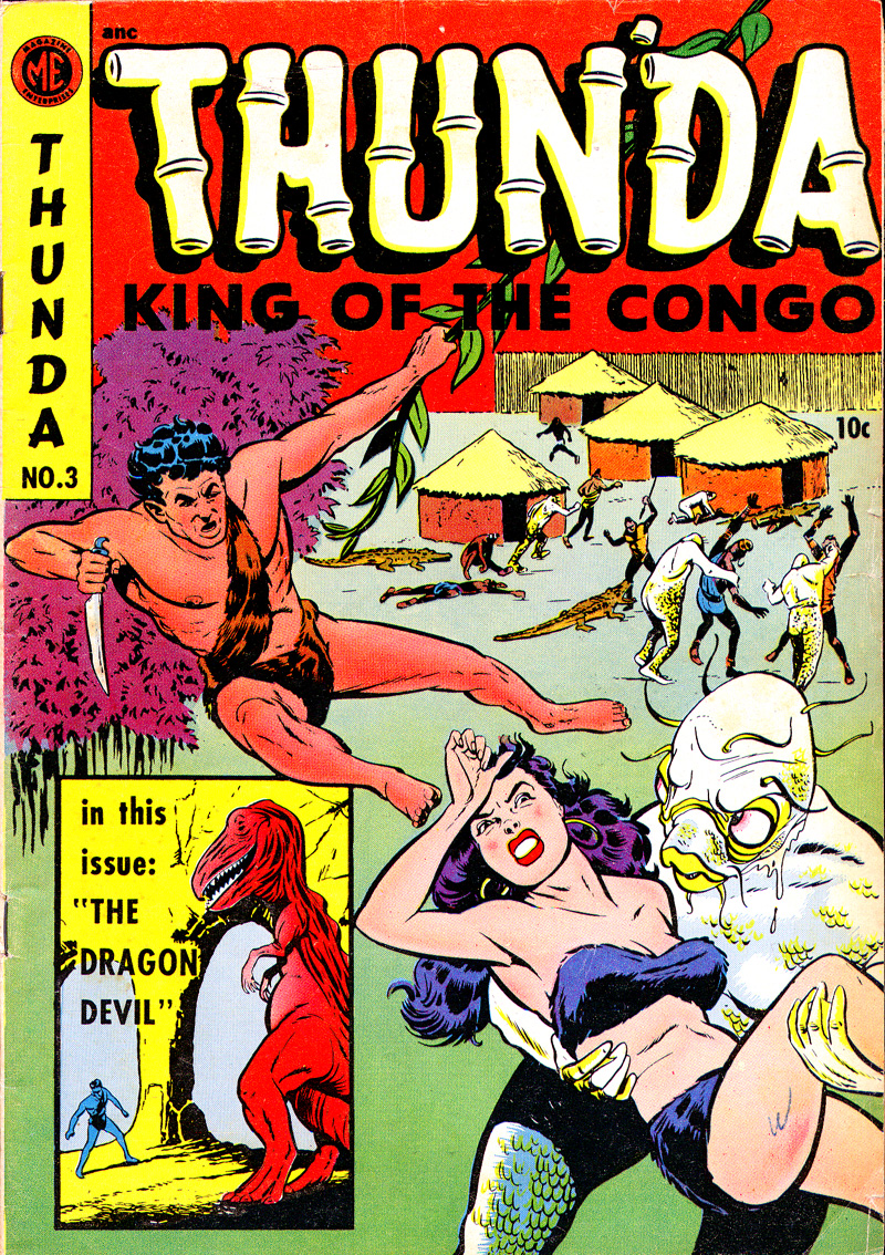 Read online Thun'da: King of the Congo comic -  Issue #3 - 1