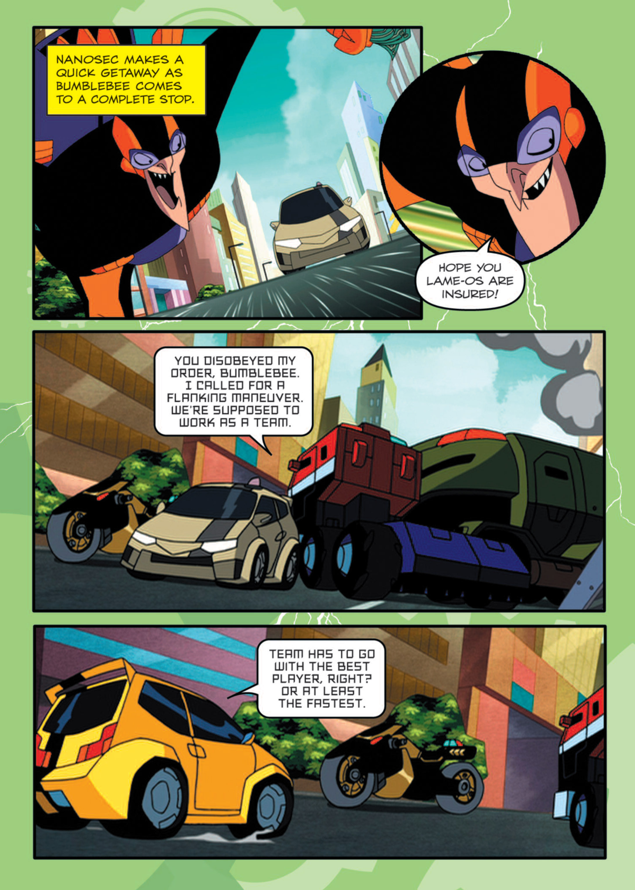 Read online Transformers Animated comic -  Issue #11 - 18