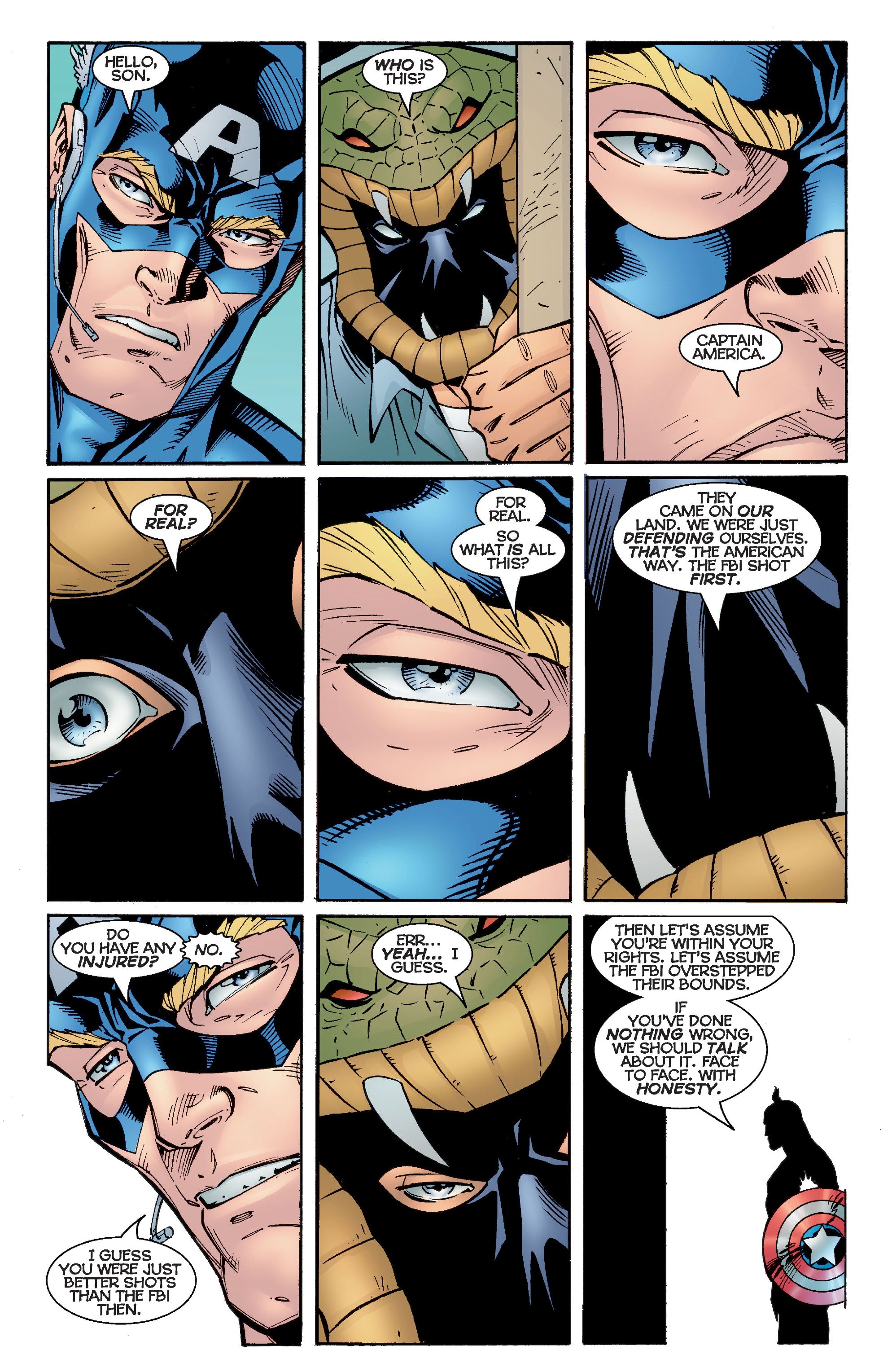 Read online Heroes Reborn: Captain America comic -  Issue # TPB (Part 2) - 90