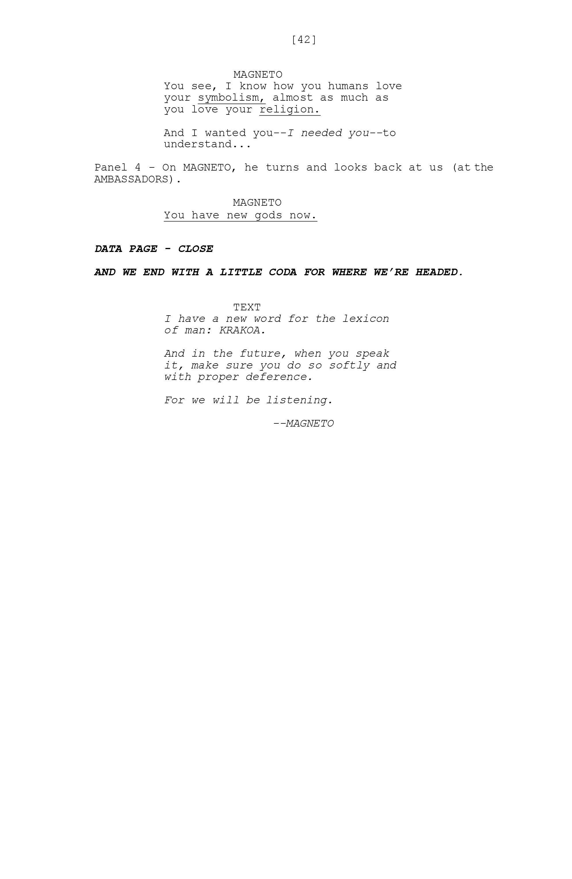 Read online House of X comic -  Issue # _Director's Cut - 109