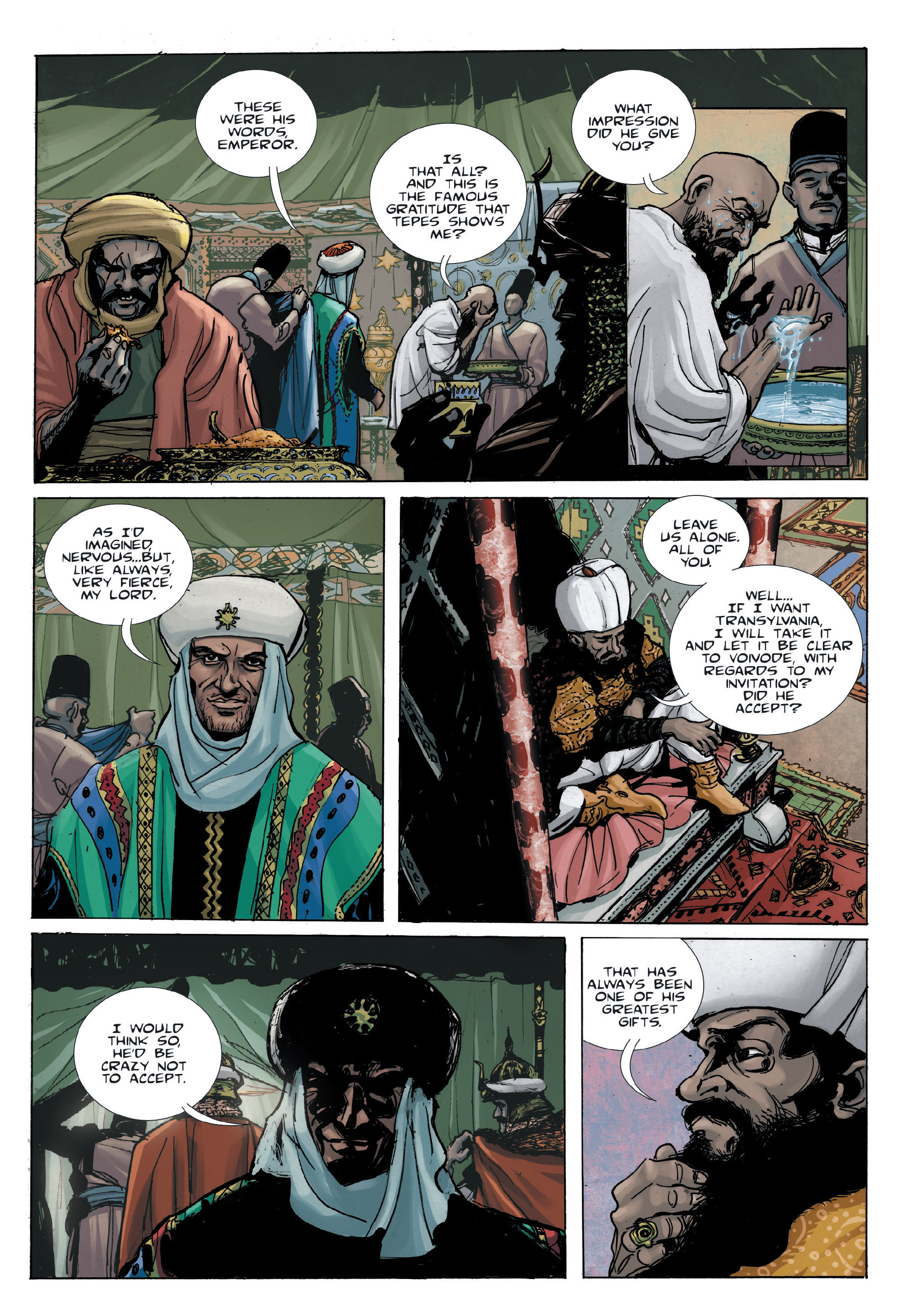 Read online Voivod: The True Story of Vlad the Impaler comic -  Issue # TPB - 68