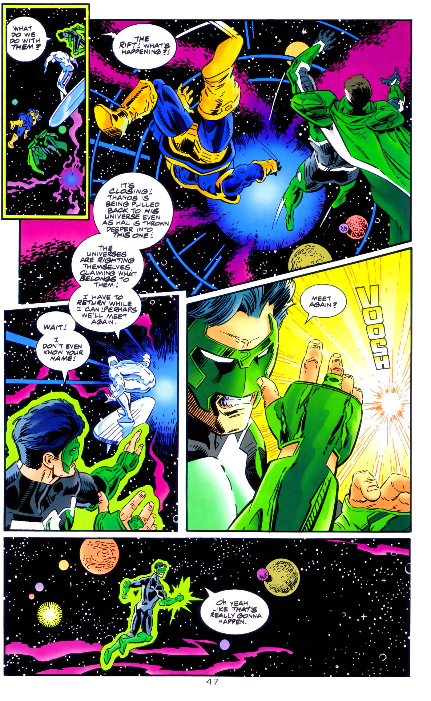 Read online Green Lantern/Silver Surfer: Unholy Alliances comic -  Issue # Full - 47