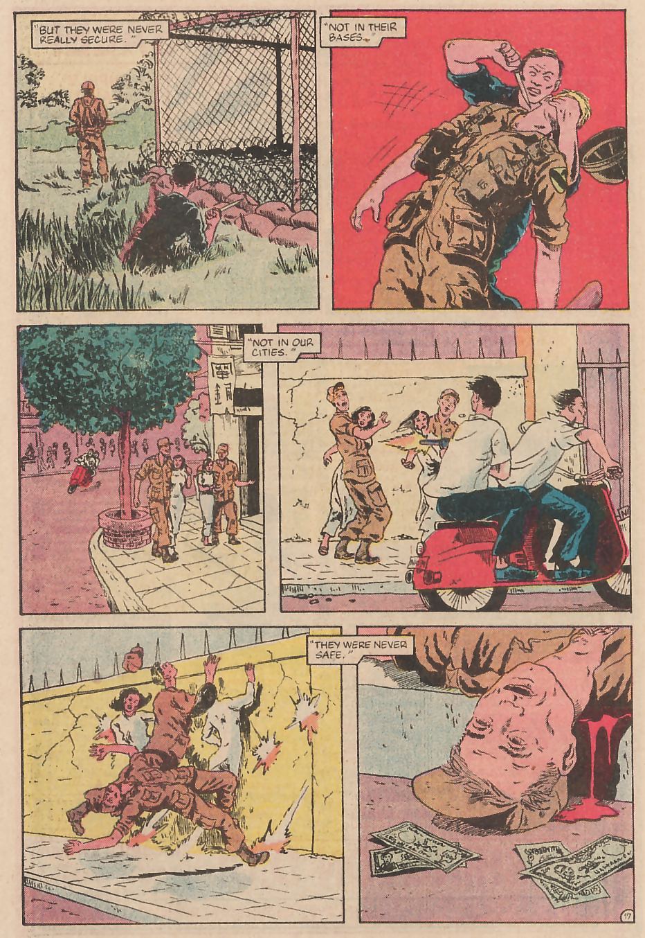 Read online The 'Nam comic -  Issue #7 - 18