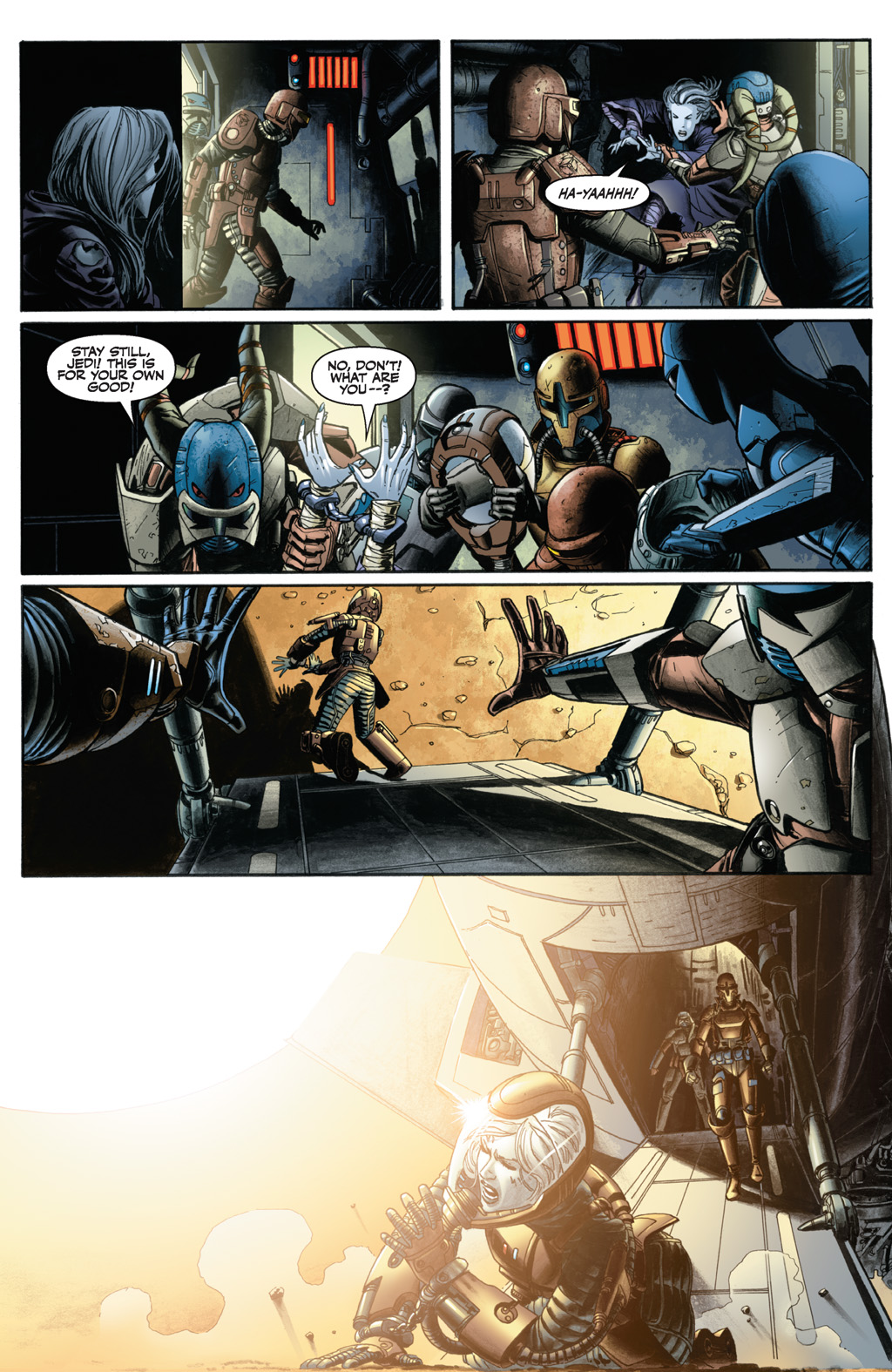 Read online Star Wars: Knights Of The Old Republic comic -  Issue #8 - 14