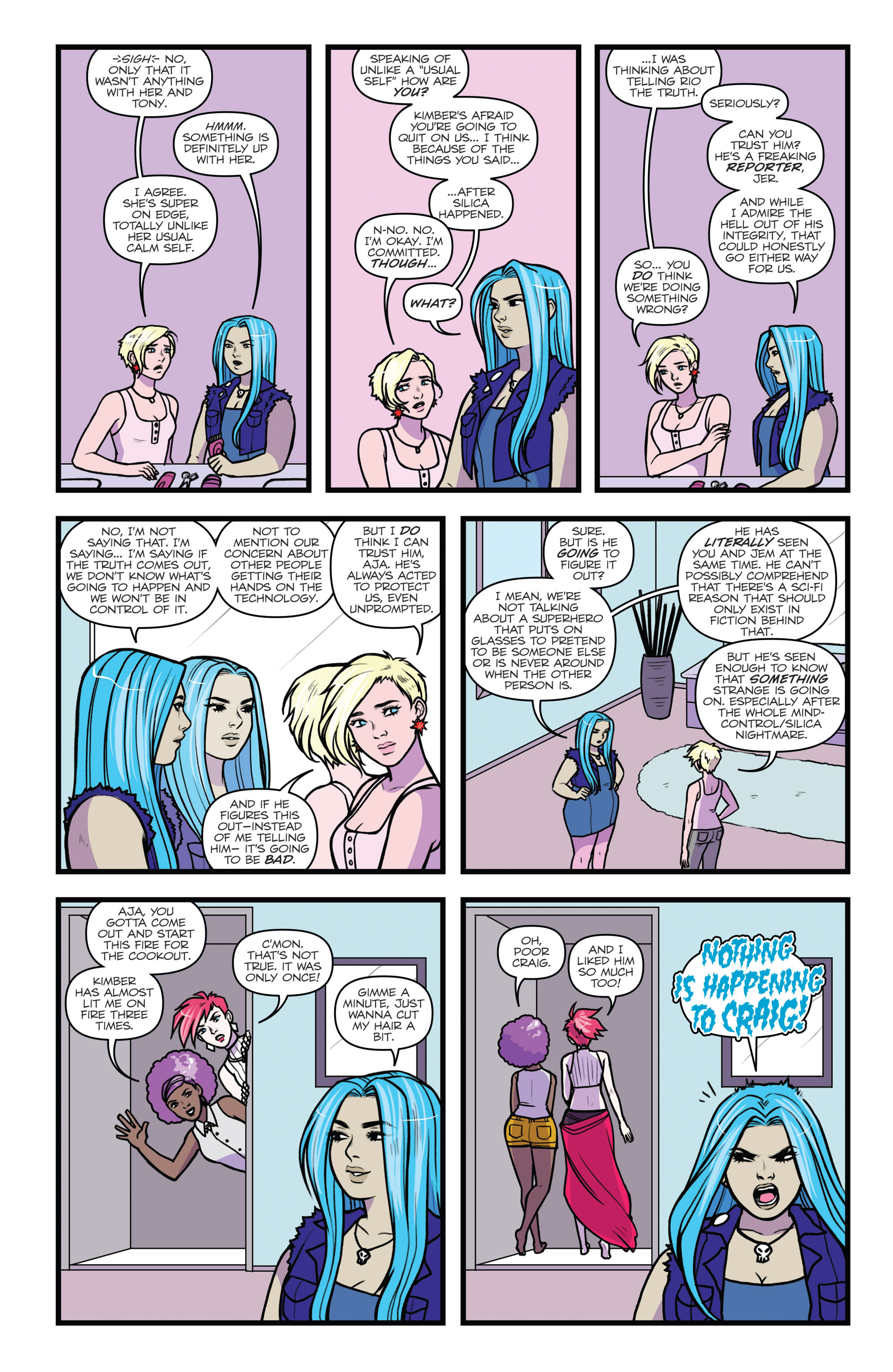 Read online Jem and The Holograms comic -  Issue #17 - 17