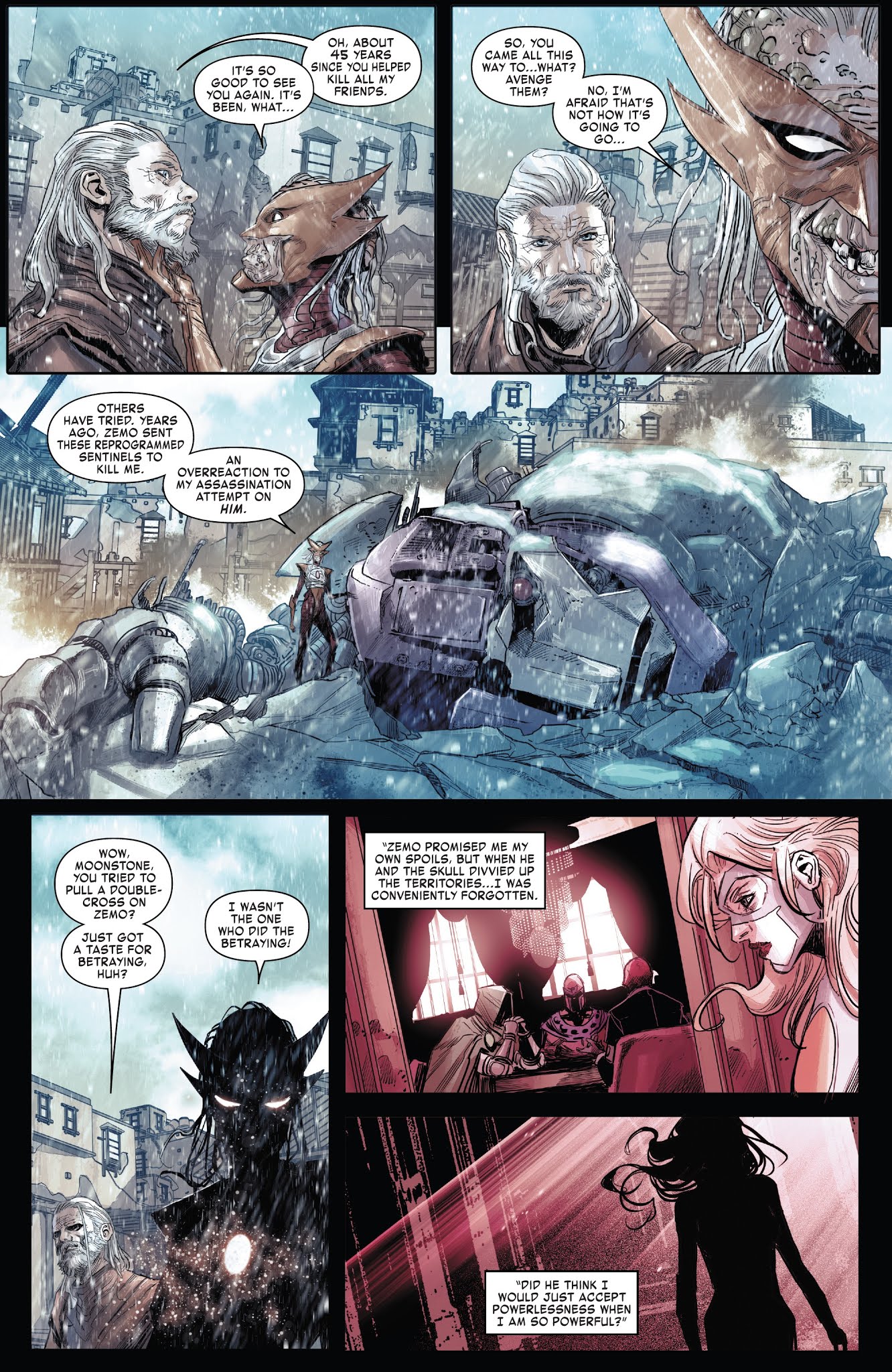 Read online Old Man Hawkeye comic -  Issue #10 - 13