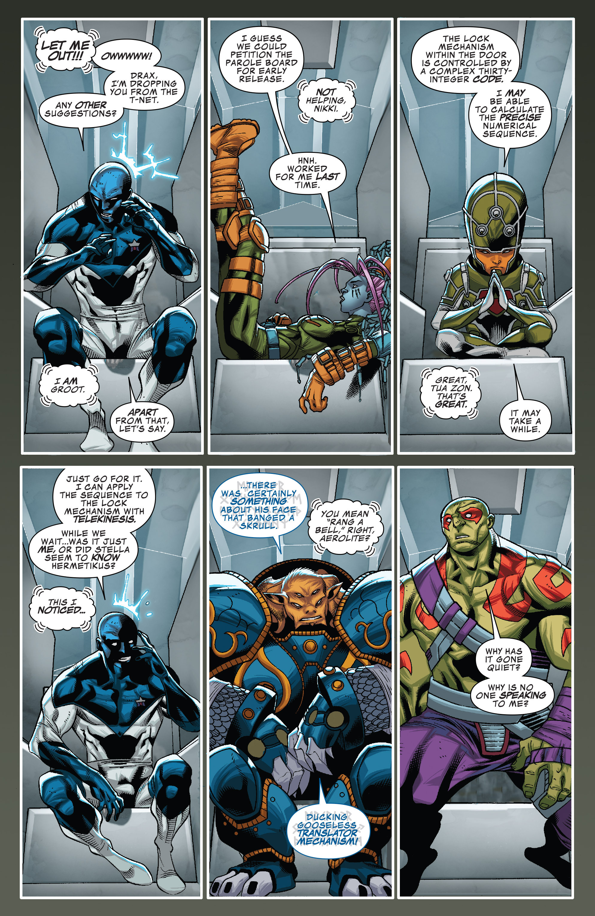 Read online Guardians of Infinity comic -  Issue #5 - 7