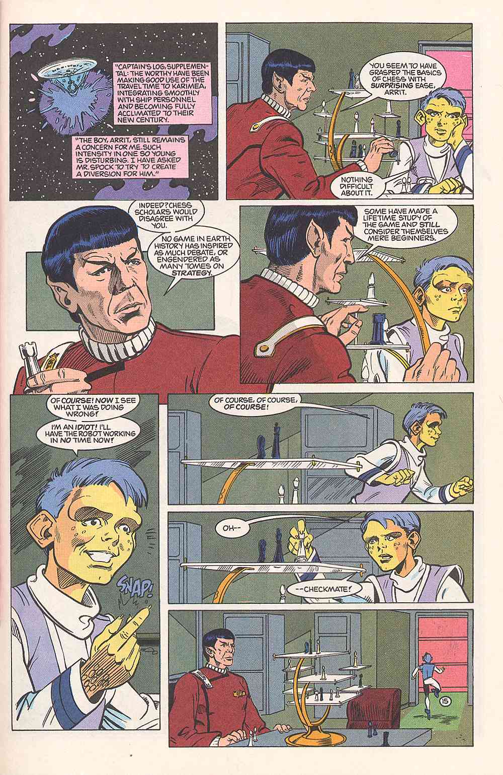 Read online Star Trek (1989) comic -  Issue #14 - 18